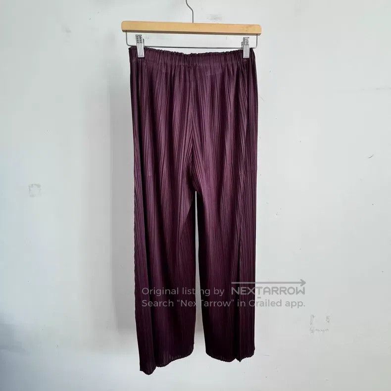 Issey Miyake Issey Miyake Brown Pants Size 25" / US 0 / IT 36 - 2 Thumbnail