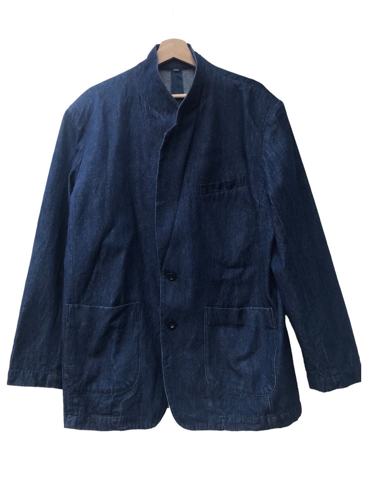Japan Blue × Japanese Brand Tailored Light Denim Jacket Size US L / EU 52-54 / 3 - 1 Thumbnail