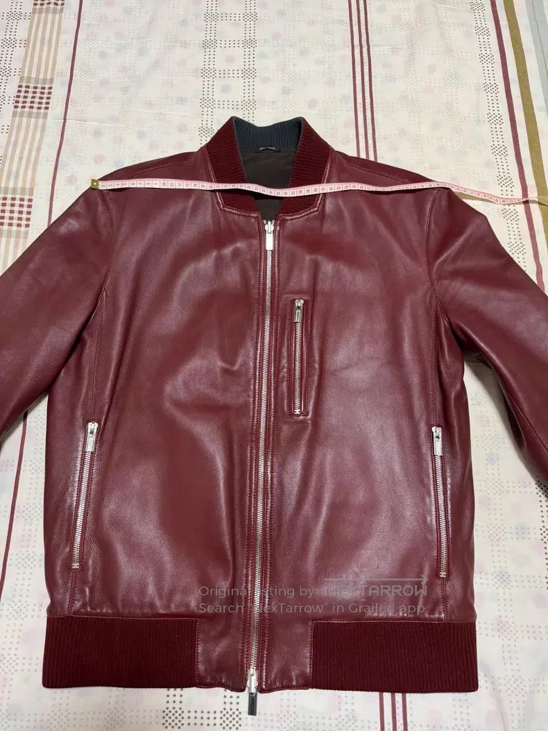 Hermes Hermes Leather and Cotton Jacket, Two-way Wear, Soft Nappa Size US S / EU 44-46 / 1 - 3 Thumbnail