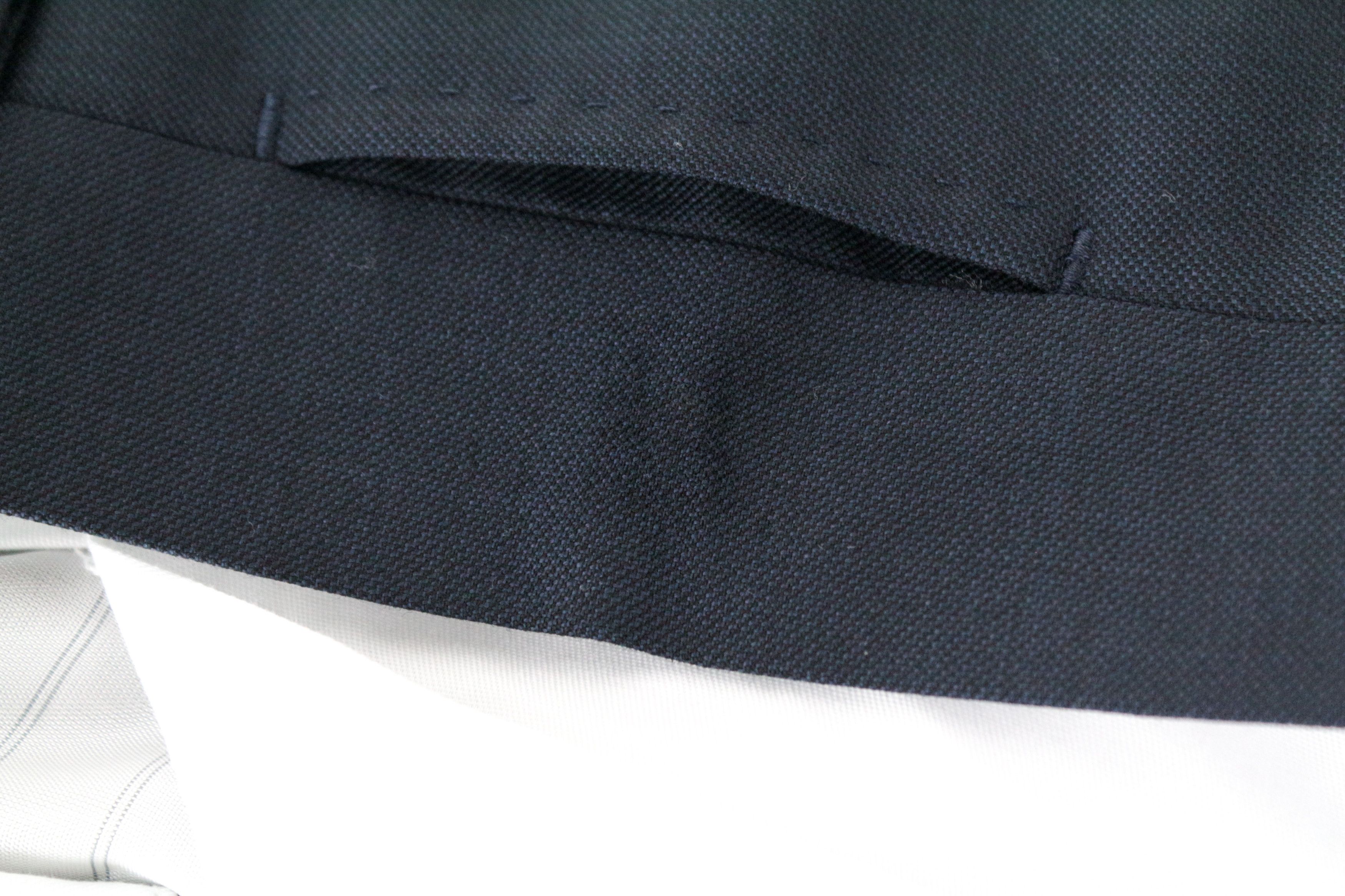 Suitsupply LAZIO UK52 Blue Wool 3 Piece Suit 67055 Size 52R - 11 Thumbnail