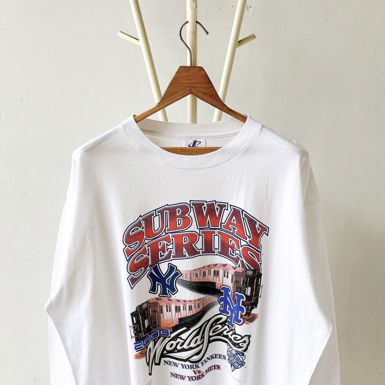Vintage 00s Yankees Vs Mets MLB long-sleeves t-shirt/ L Size US L / EU 52-54 / 3 - 3 Thumbnail