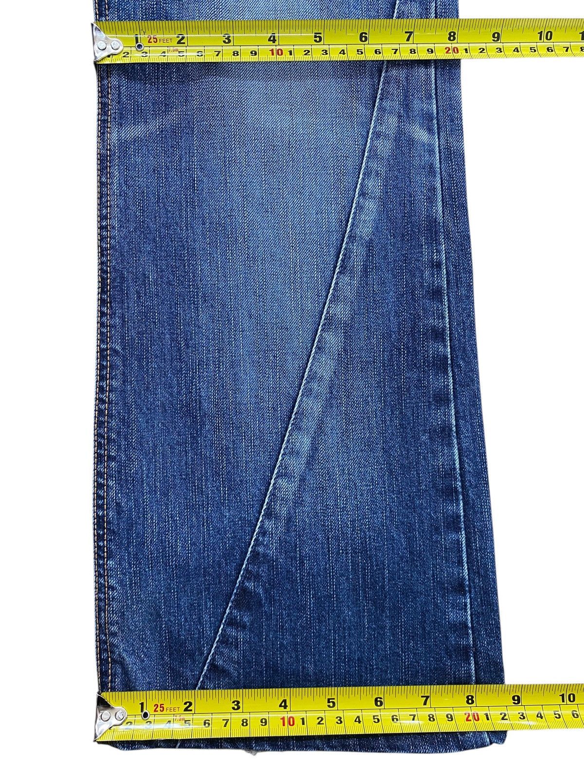 Edwin Edwin Faded Blue Wash Style Flare Jeans Size US 32 / EU 48 - 9 Thumbnail