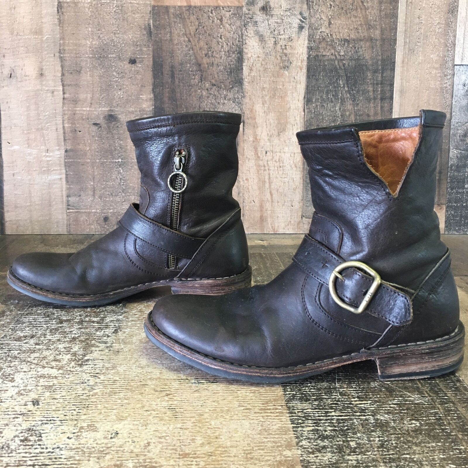 Fiorentini + Baker Fiorentini Baker Side Zip Buckle Ankle Boots Womens 5.5 Size US 5.5 / IT 35.5 - 11 Thumbnail