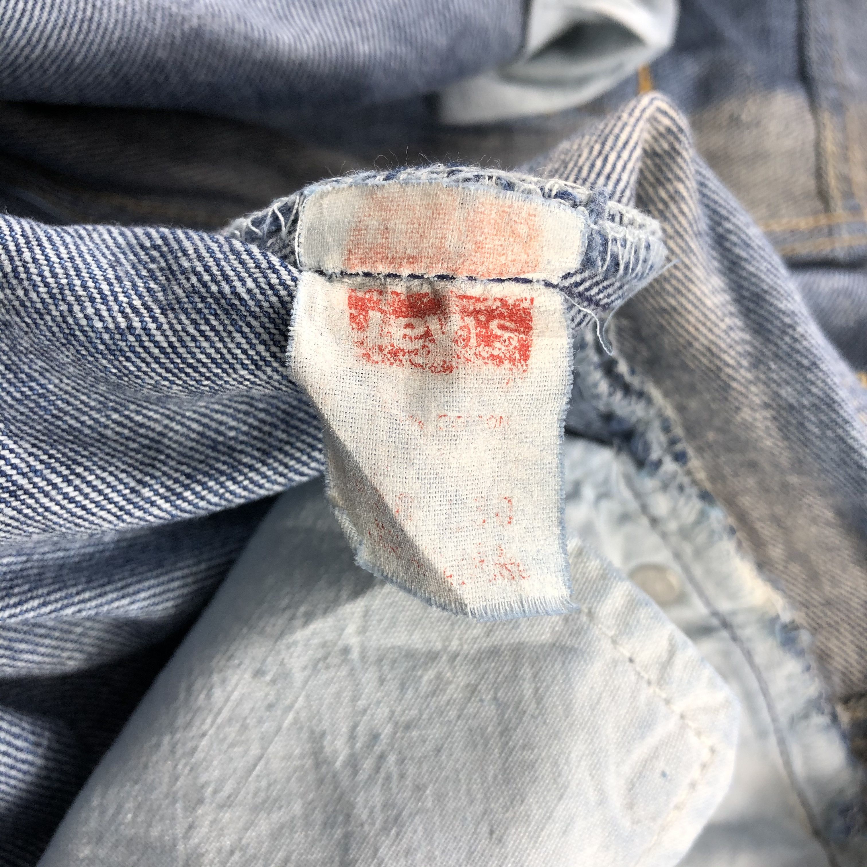 Levi's × Vintage Vintage 90s Blue Wash Levis 501 Jeans-JM2177 Size US 35 - 12 Thumbnail