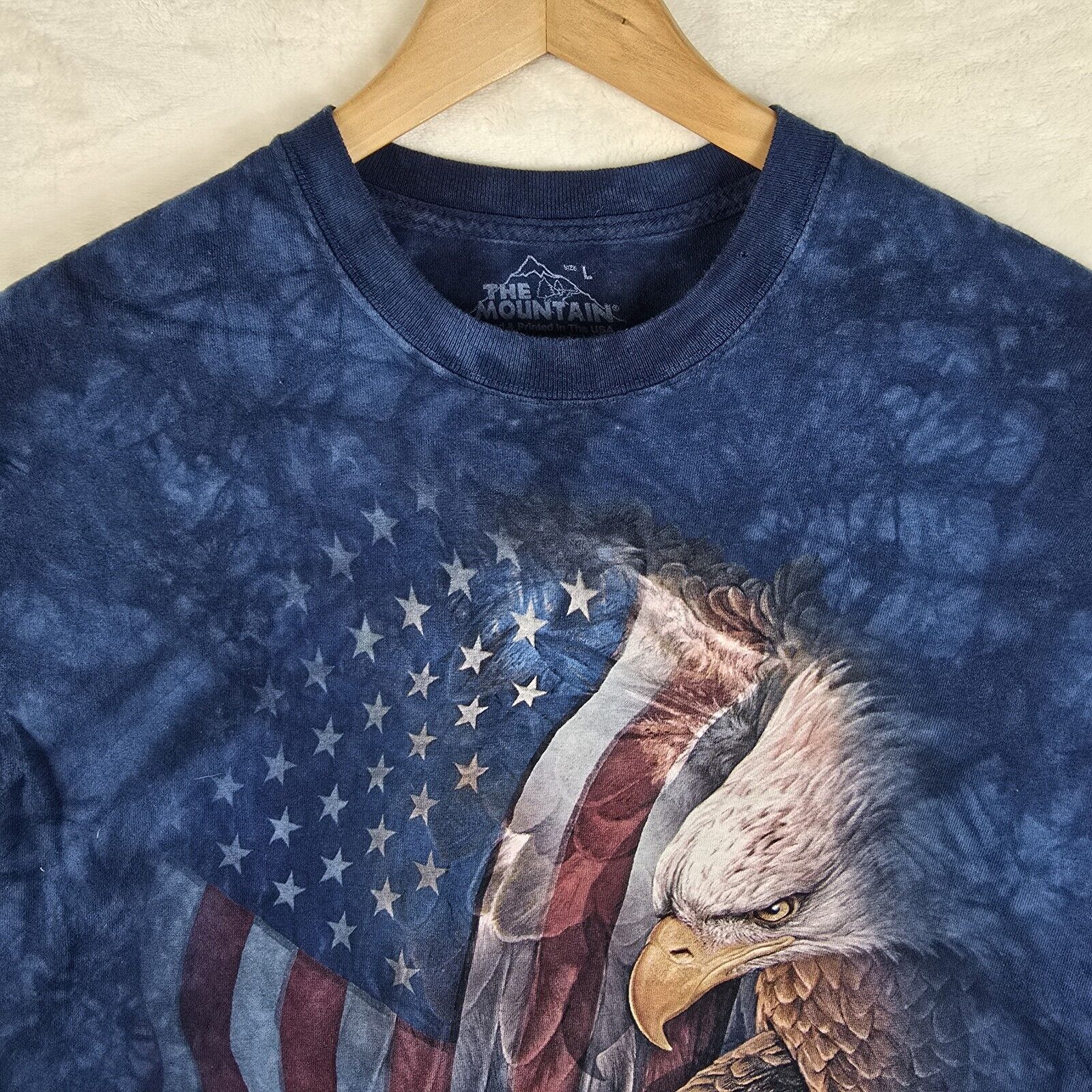The Mountain The Mountain American Flag Eagle 2015 Mens Shirt Large Size US L / EU 52-54 / 3 - 3 Thumbnail
