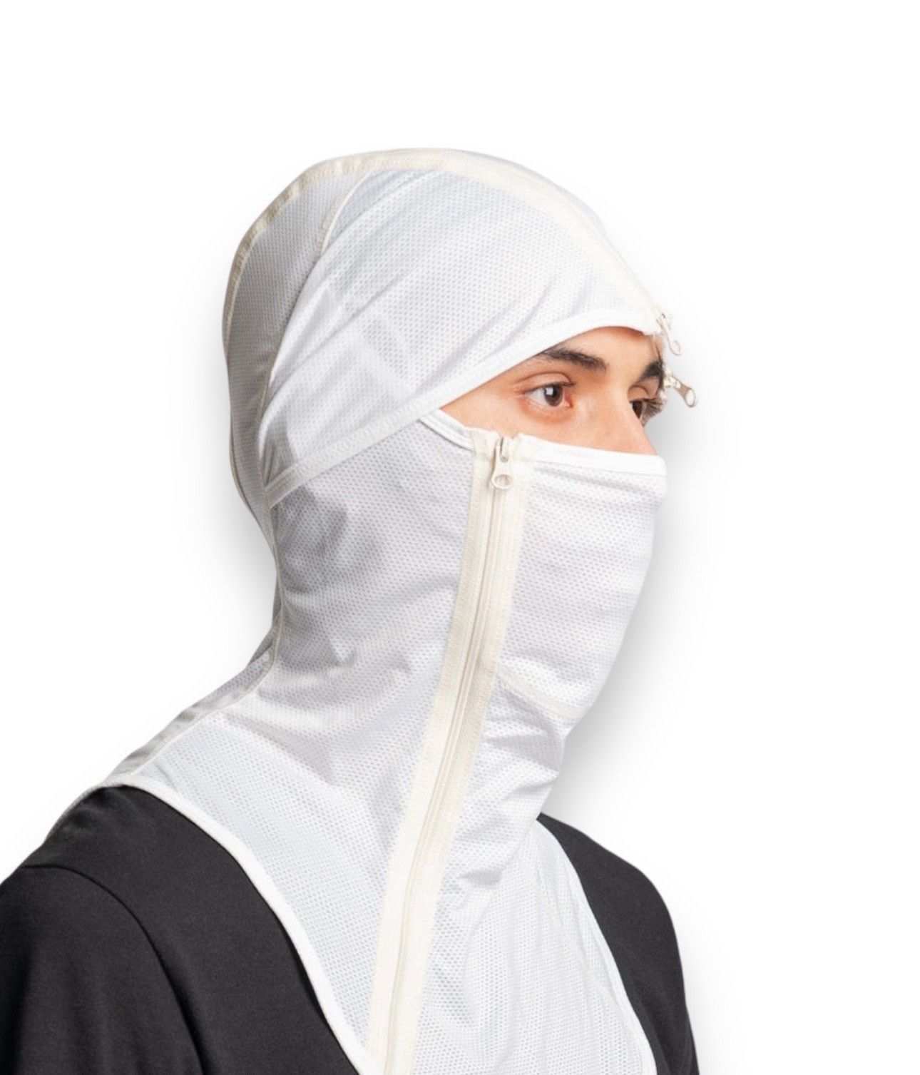 POST ARCHIVE FACTION (PAF) 5.0 BALACLAVA CENTER - IVORY Size ONE SIZE - 2 Thumbnail