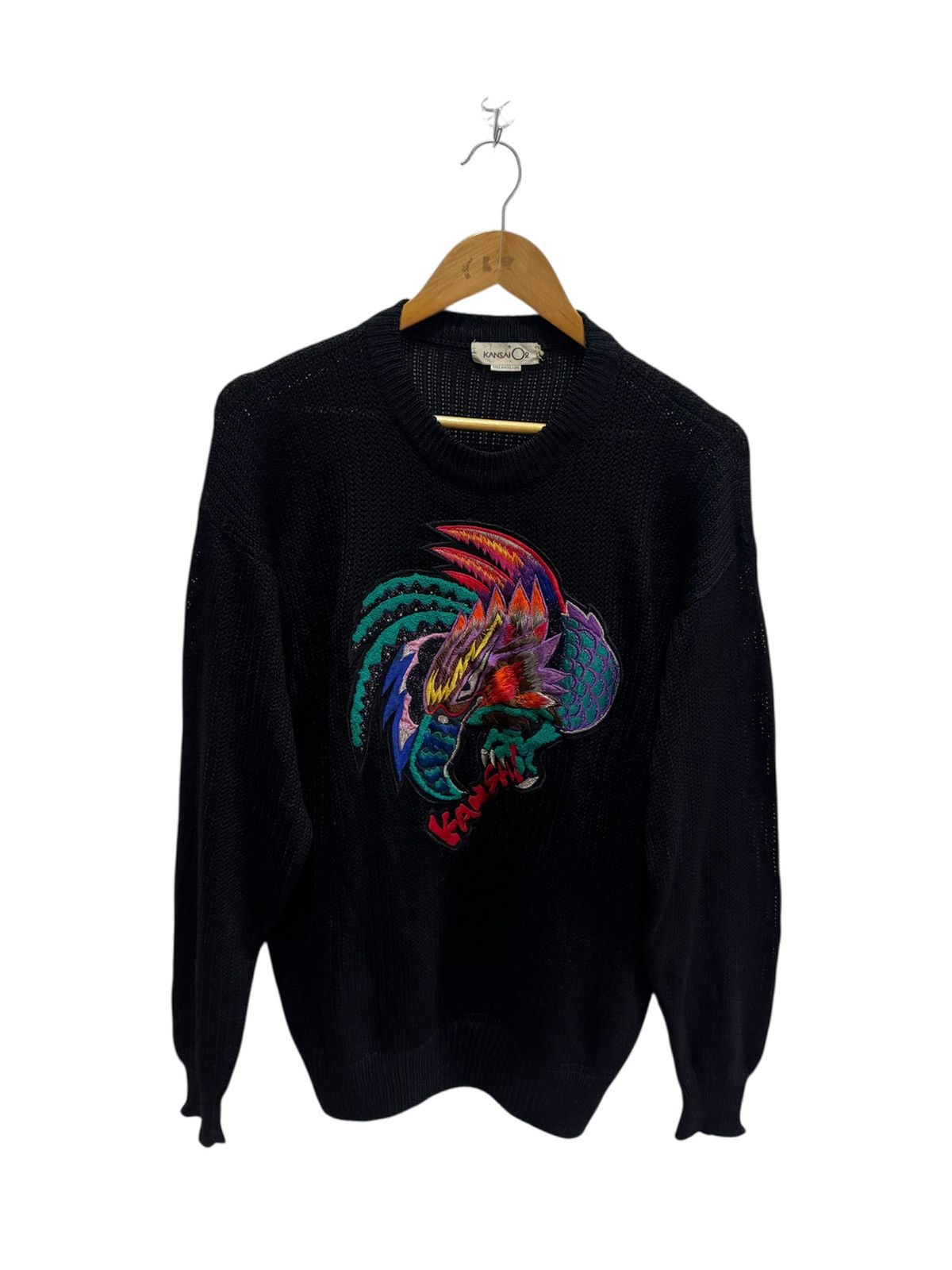 Designer × Japanese Brand × Kansai Yamamoto Kansai Yamamoto O2 Embroidery Logo Size US M / EU 48-50 / 2 - 1 Thumbnail