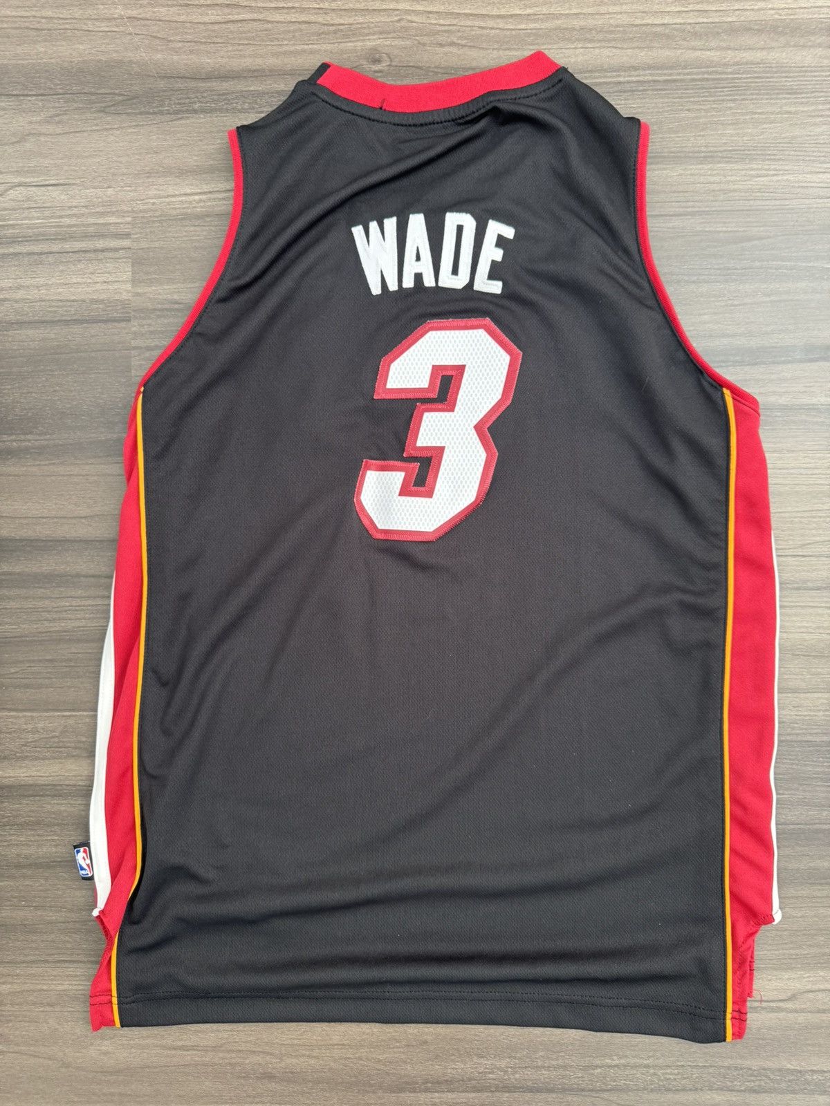 Adidas Dwayne Wade #3 Miami Heat Stitched Black NBA Jersey Sz L +2 Size US L / EU 52-54 / 3 - 6 Thumbnail
