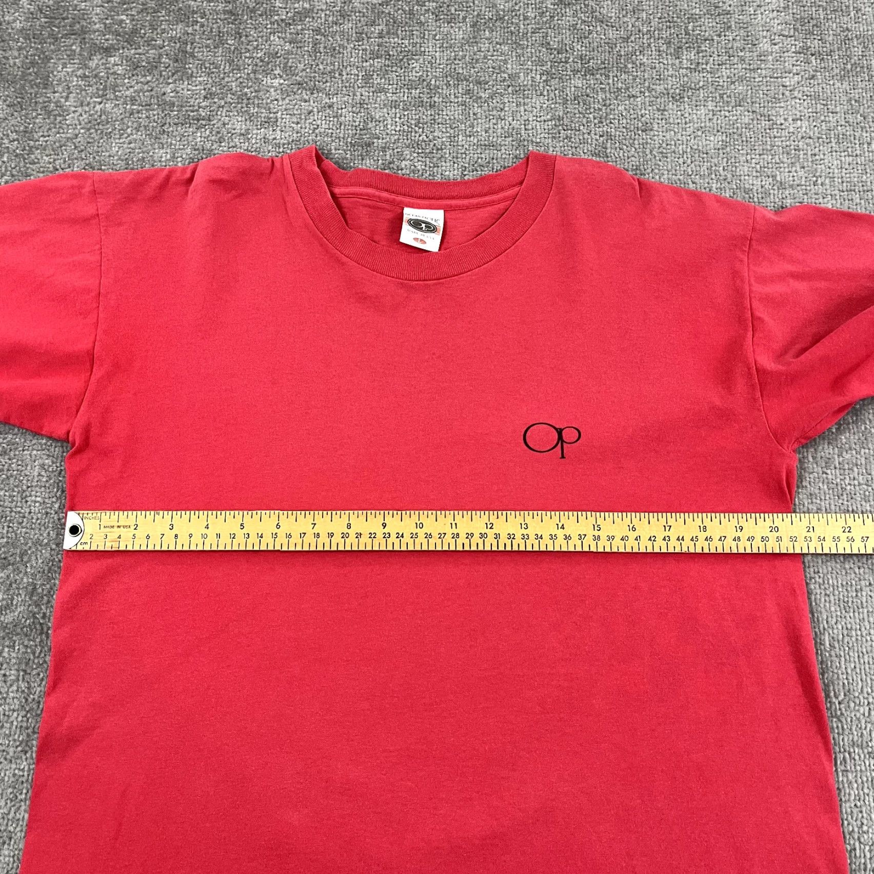 Ocean Pacific VINTAGE Ocean Pacific OP T-Shirt Men Large Pink Beach Volleyball 90s USA Size US L / EU 52-54 / 3 - 6 Thumbnail