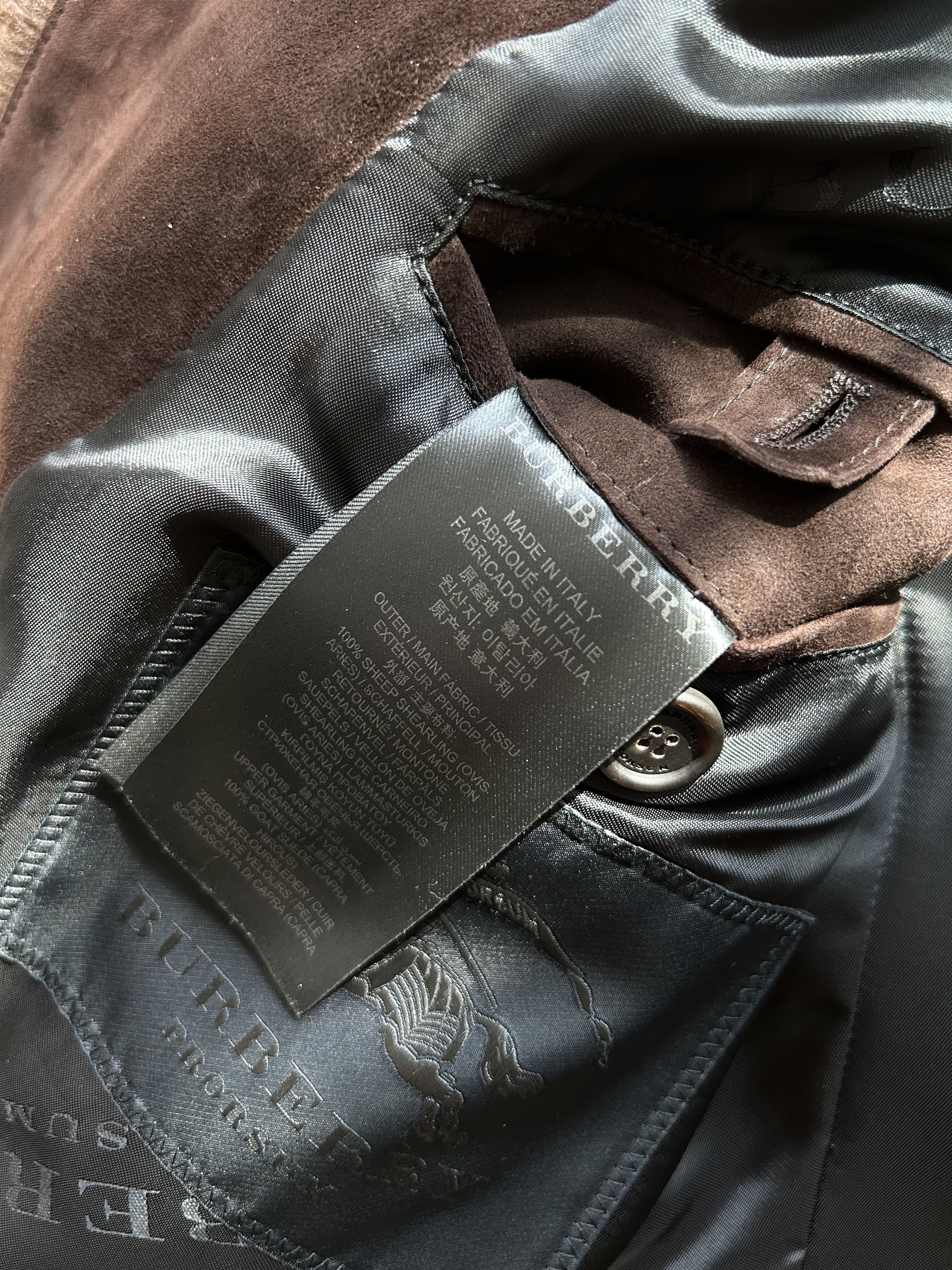 Burberry Prorsum BURBERRY PRORSUM Shearling Mixed-Media Coat Size US M / EU 48-50 / 2 - 10 Thumbnail