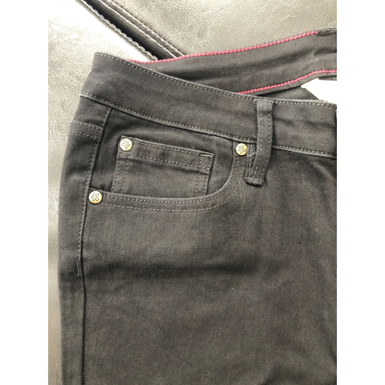 Other Matilda Jane - Women's Black Jeans Size 28" / US 6 / IT 42 - 3 Thumbnail
