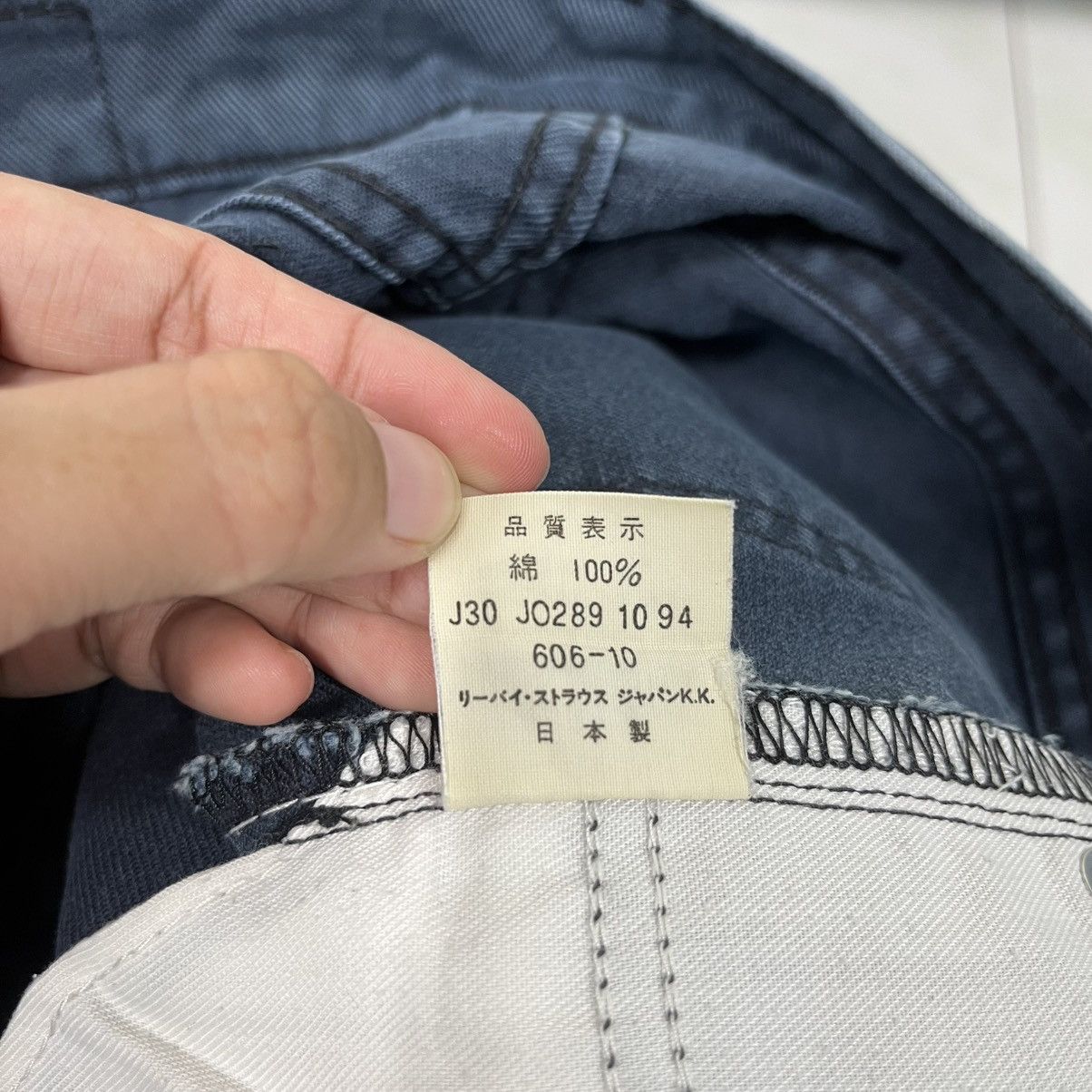 Levi's Vintage Levis Lot 606-10 White Tag Denim Size US 29 - 22 Thumbnail