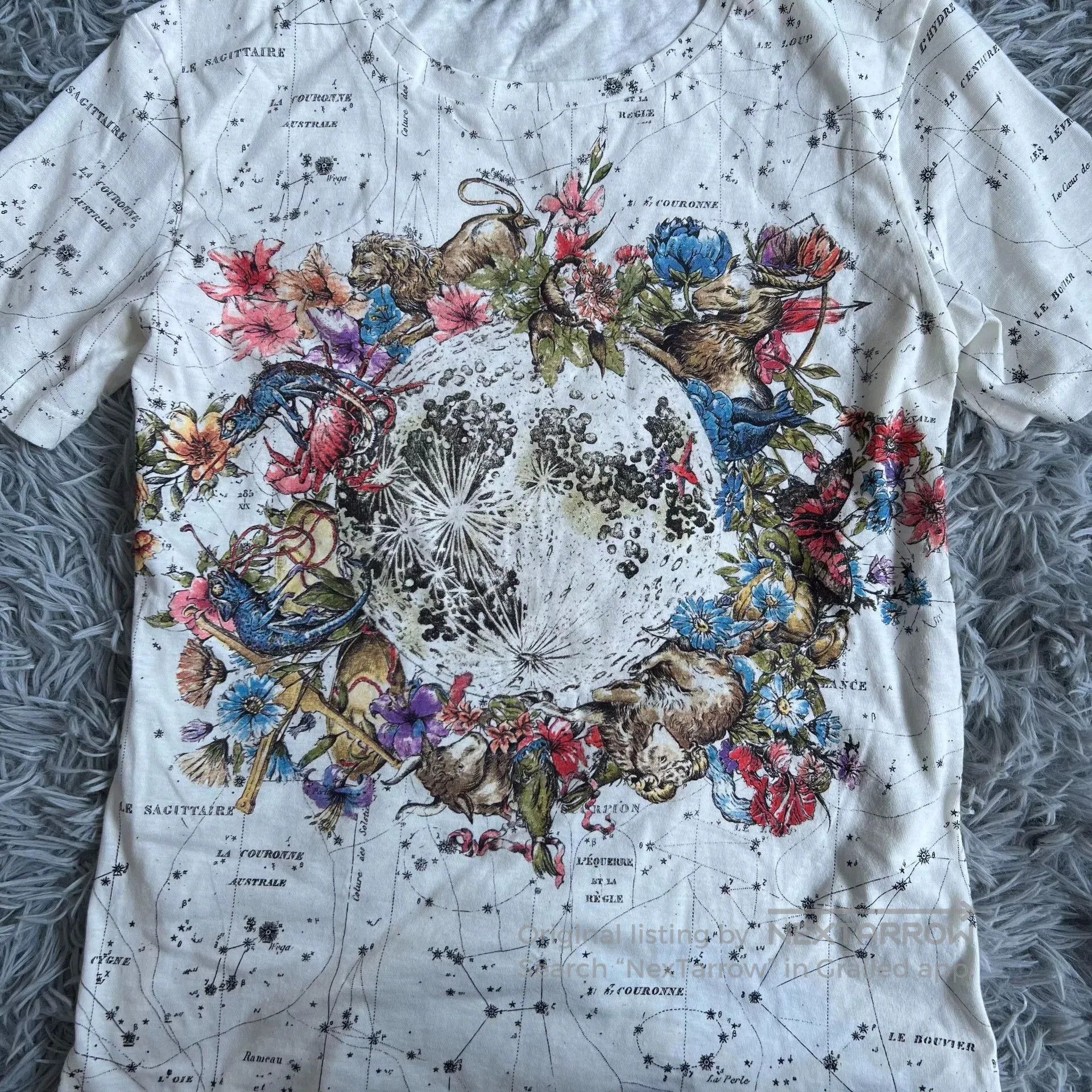 Dior Dior Constellation Star Short-Sleeve T-Shirt. Size XS / US 0-2 / IT 36-38 - 3 Thumbnail