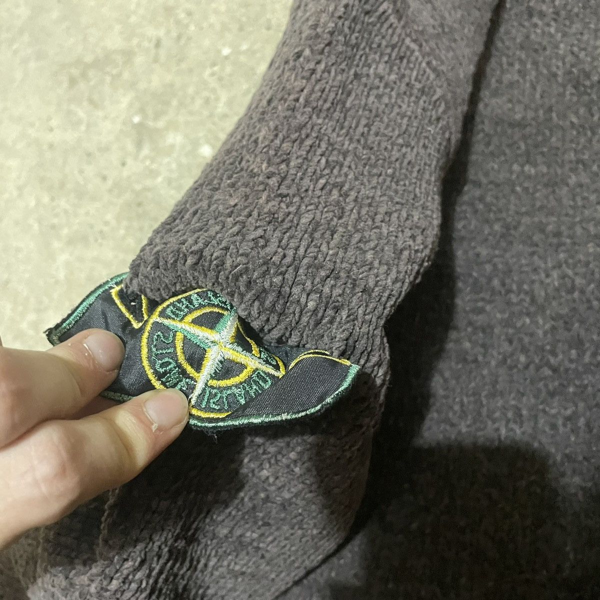 Stone Island × Vintage Vintage Stone island sweater crewneck 90s 80s Size US M / EU 48-50 / 2 - 10 Thumbnail