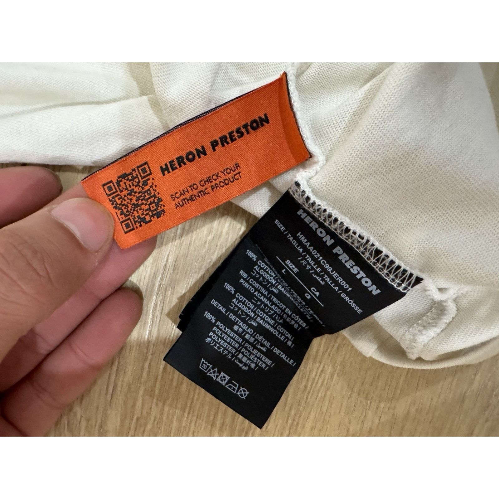 Heron Preston Heron Preston Mock Neck T-Shirt Size Small Fit Like Medium Size US L / EU 52-54 / 3 - 8 Thumbnail