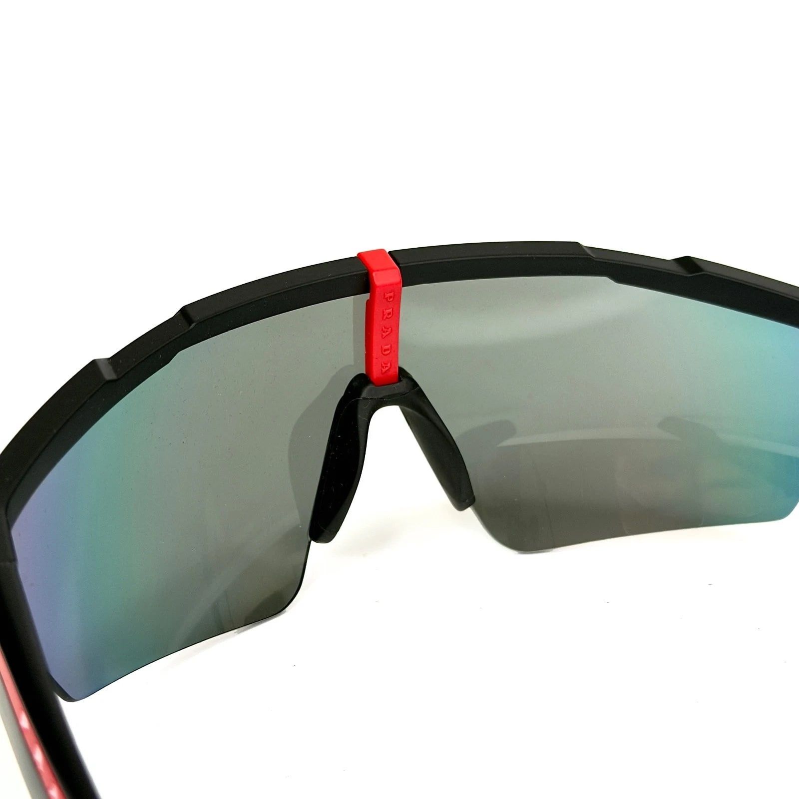 Prada PRADA PS03XS LINEA ROSSA ACTIVE 03X Black Blue Red Mirror Size ONE SIZE - 5 Thumbnail