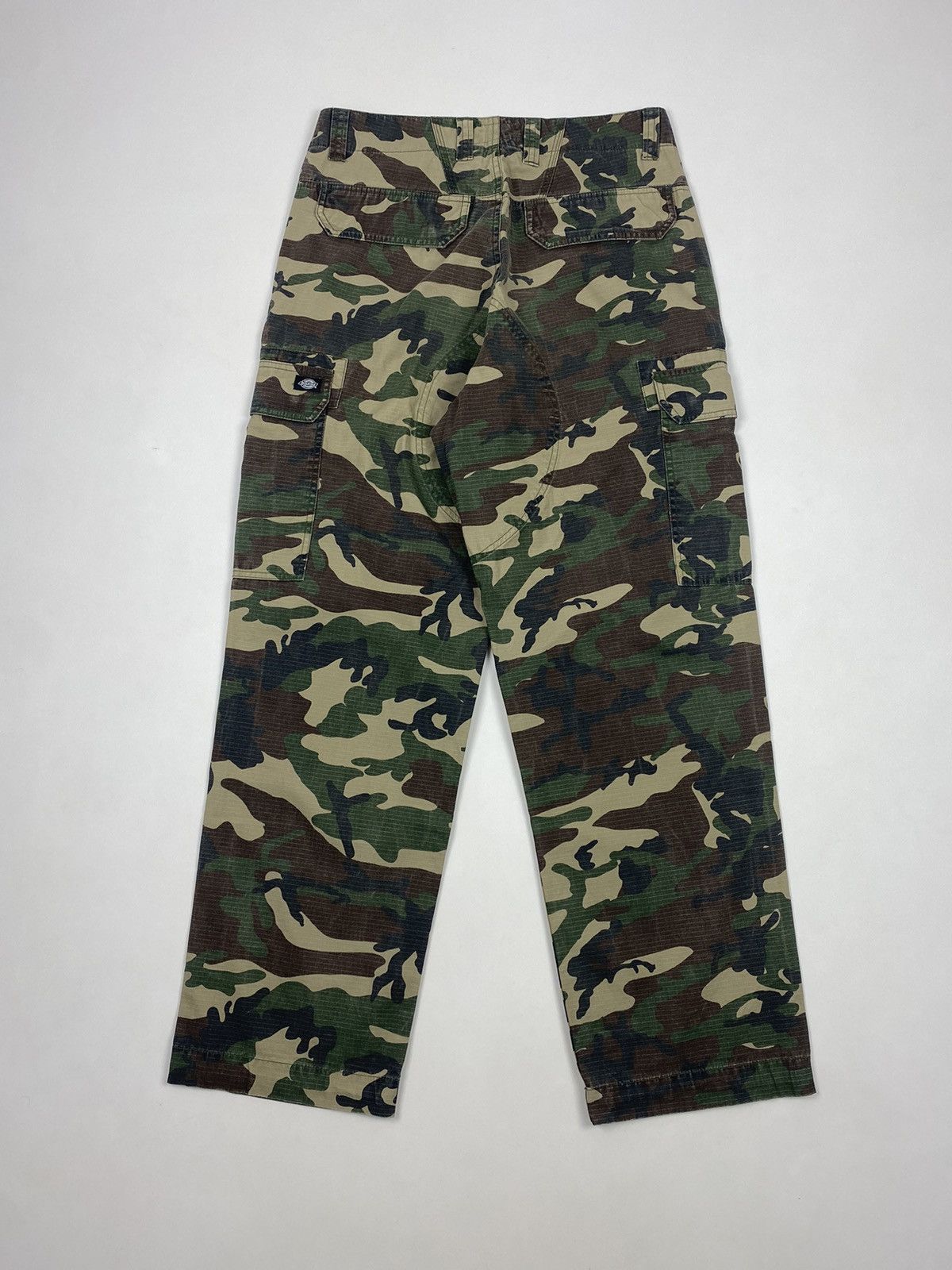 Dickies Dickies Woodland Camo Ripstop Baggy Cargo Pants Size US 32 / EU 48 - 10 Thumbnail