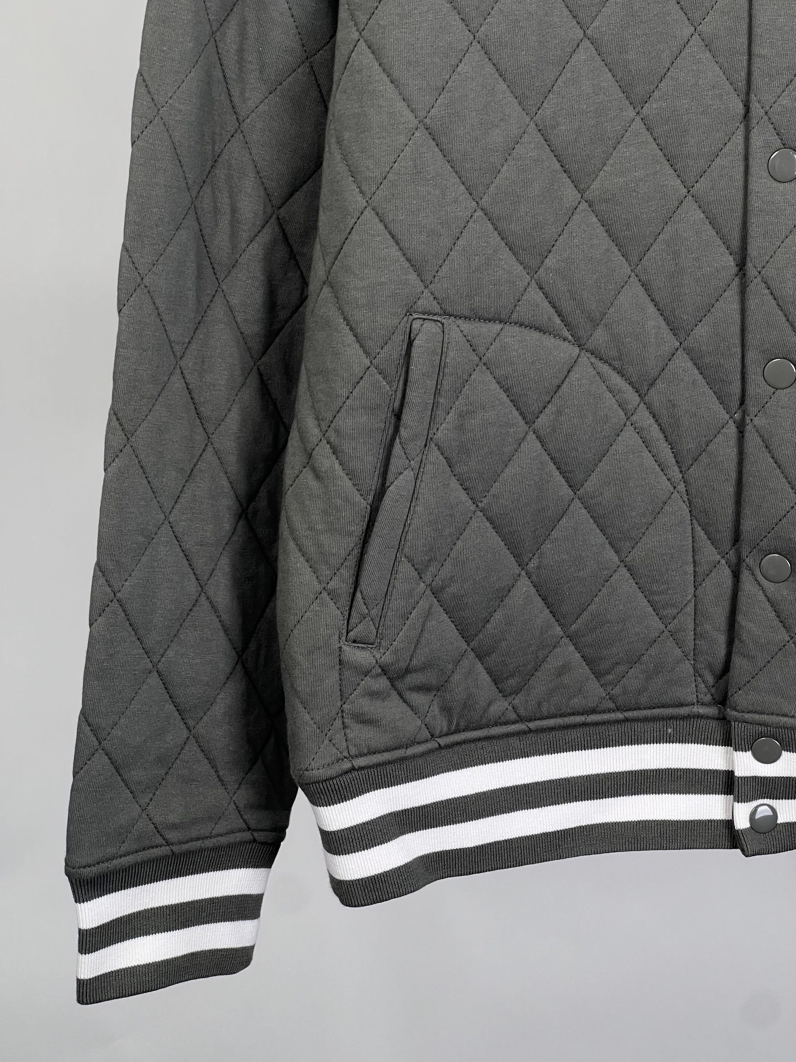 Champion Brand New Quilted Jacket Cotton C8-J009 Size US L / EU 52-54 / 3 - 6 Thumbnail