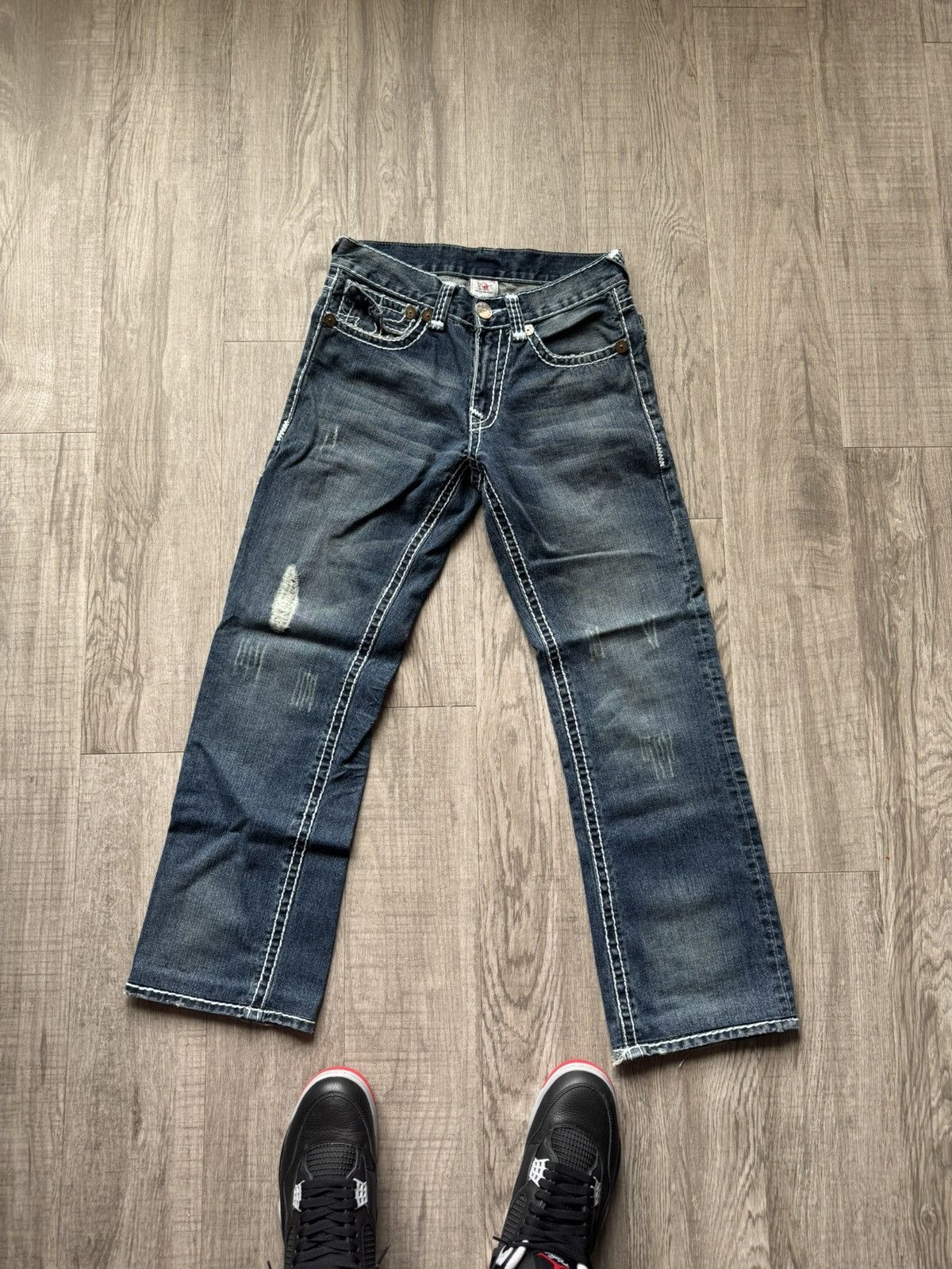 True Religion × Vintage True Religion Jeans Size 32 Size US 32 / EU 48 - 1 Thumbnail
