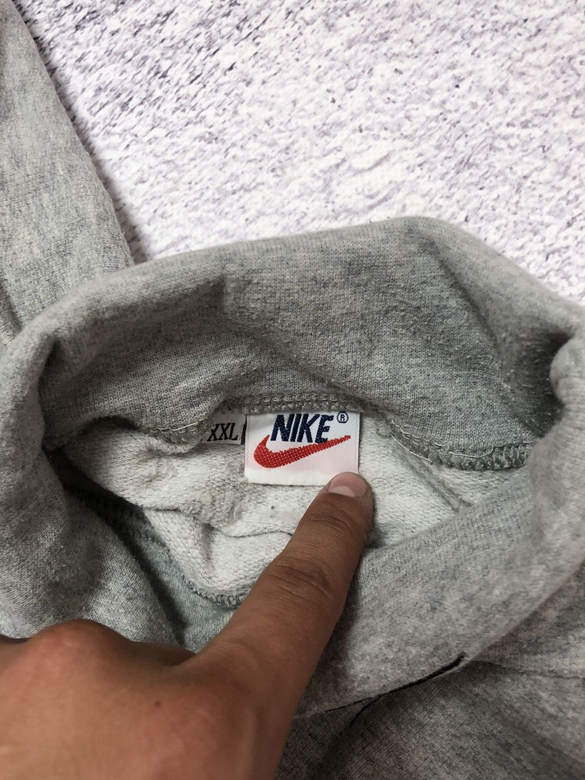 Vintage Vintage men’s sweater Nike drill vintage 1990s made usa Size US M / EU 48-50 / 2 - 5 Thumbnail