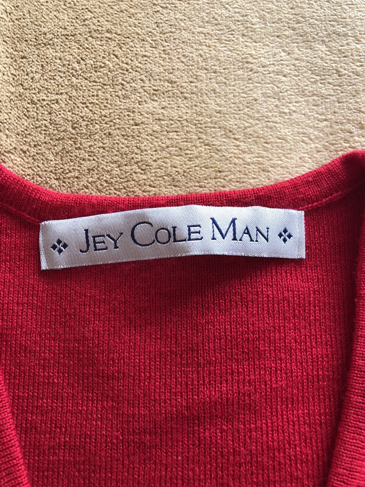 Other × Vintage JEY COLE MAN VINTAGE WOOL SWEATER VEST Size US S / EU 44-46 / 1 - 2 Thumbnail