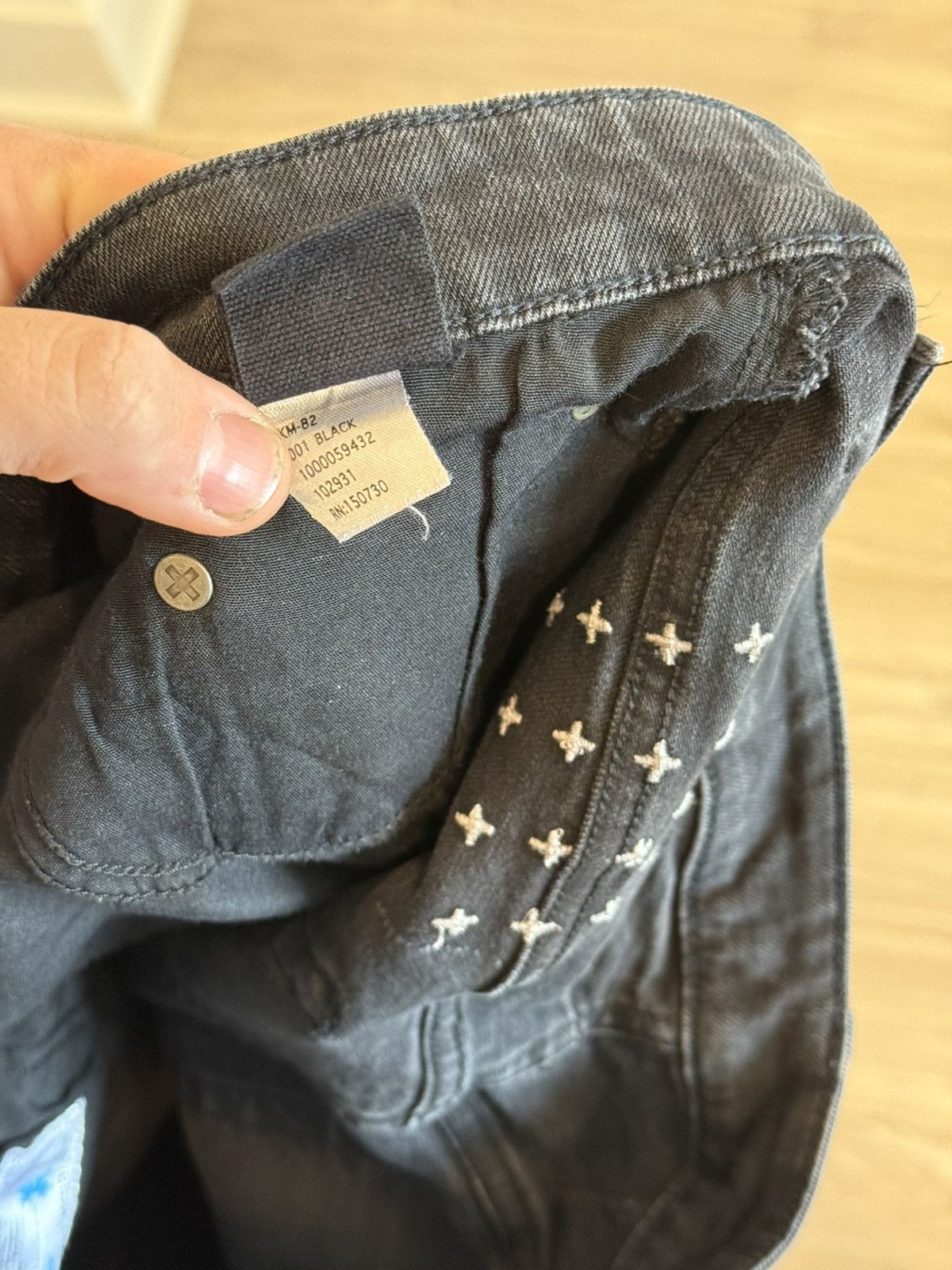 Ksubi Ksubi distressed straight fit jeans Size US 36 / EU 52 - 4 Thumbnail