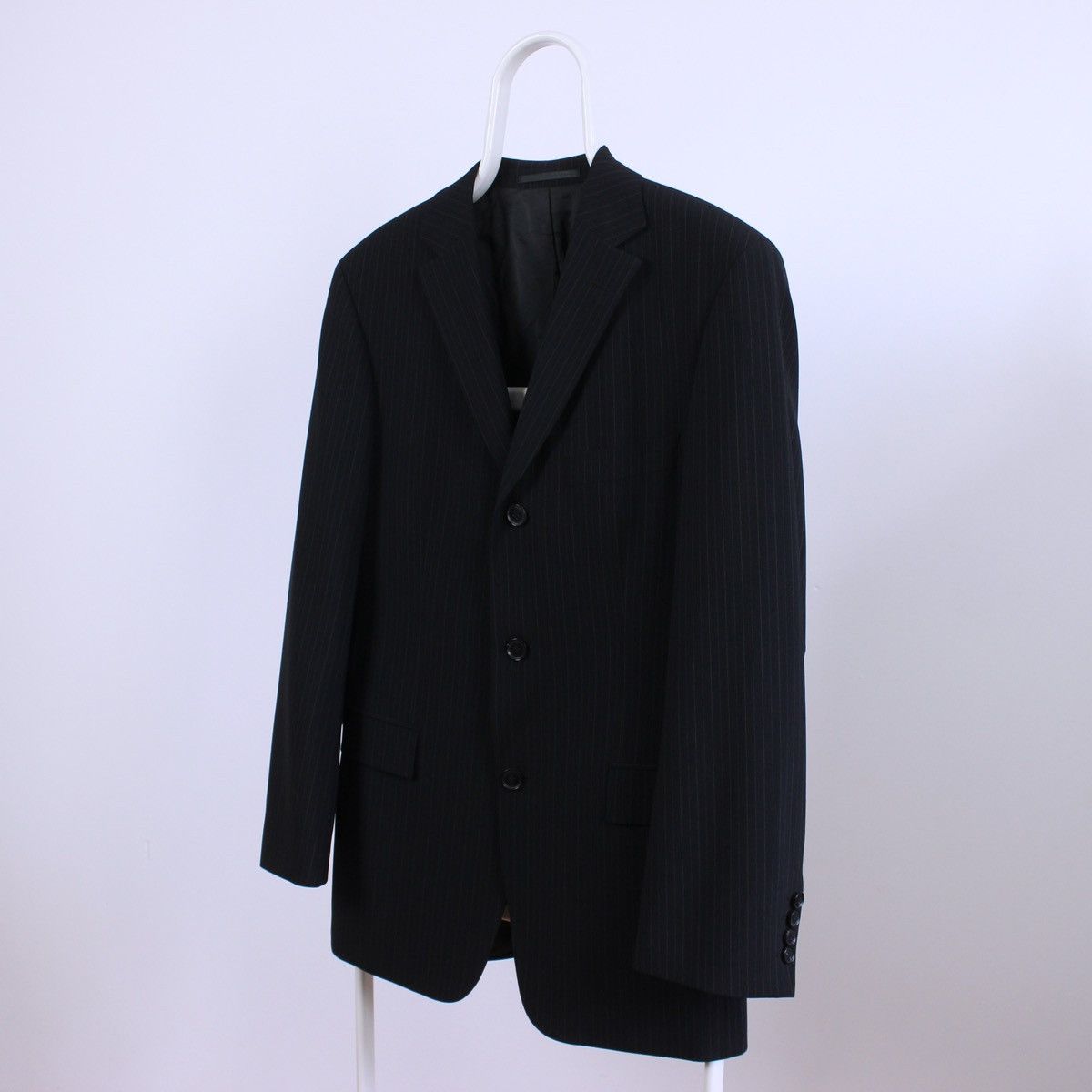 Hugo Boss Hugo Boss Pinstriped Blazer Jacket Size 44R - 2 Thumbnail