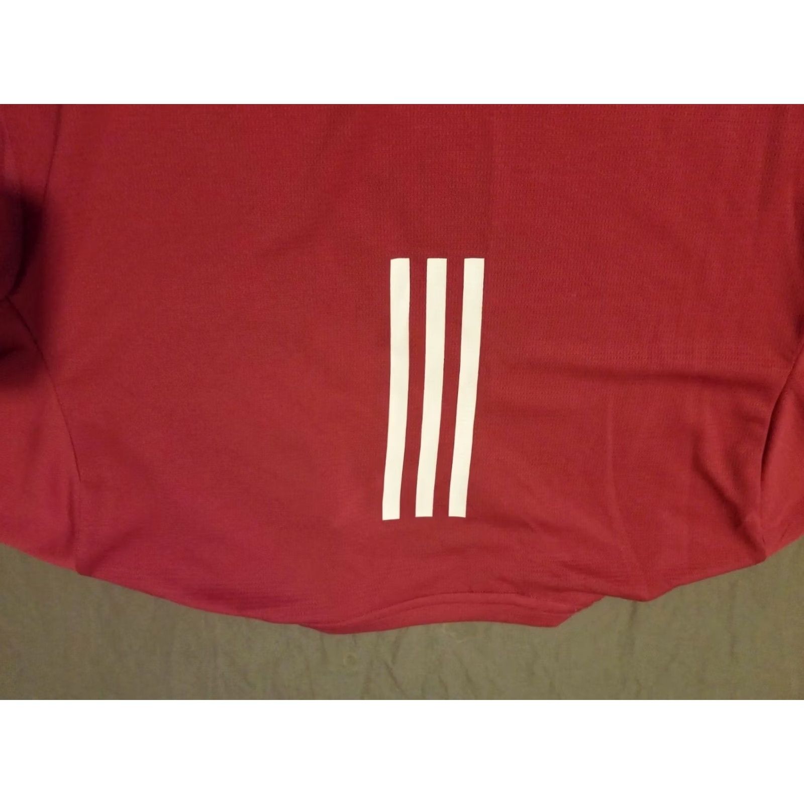 Adidas Womens adidas Shirt S Small Red Athletic Gym Workout Shirt T-Shirt Activewear Womens Adidas Red S Small Athletic Gym Workout Size S / US 4 / IT 40 - 7 Thumbnail