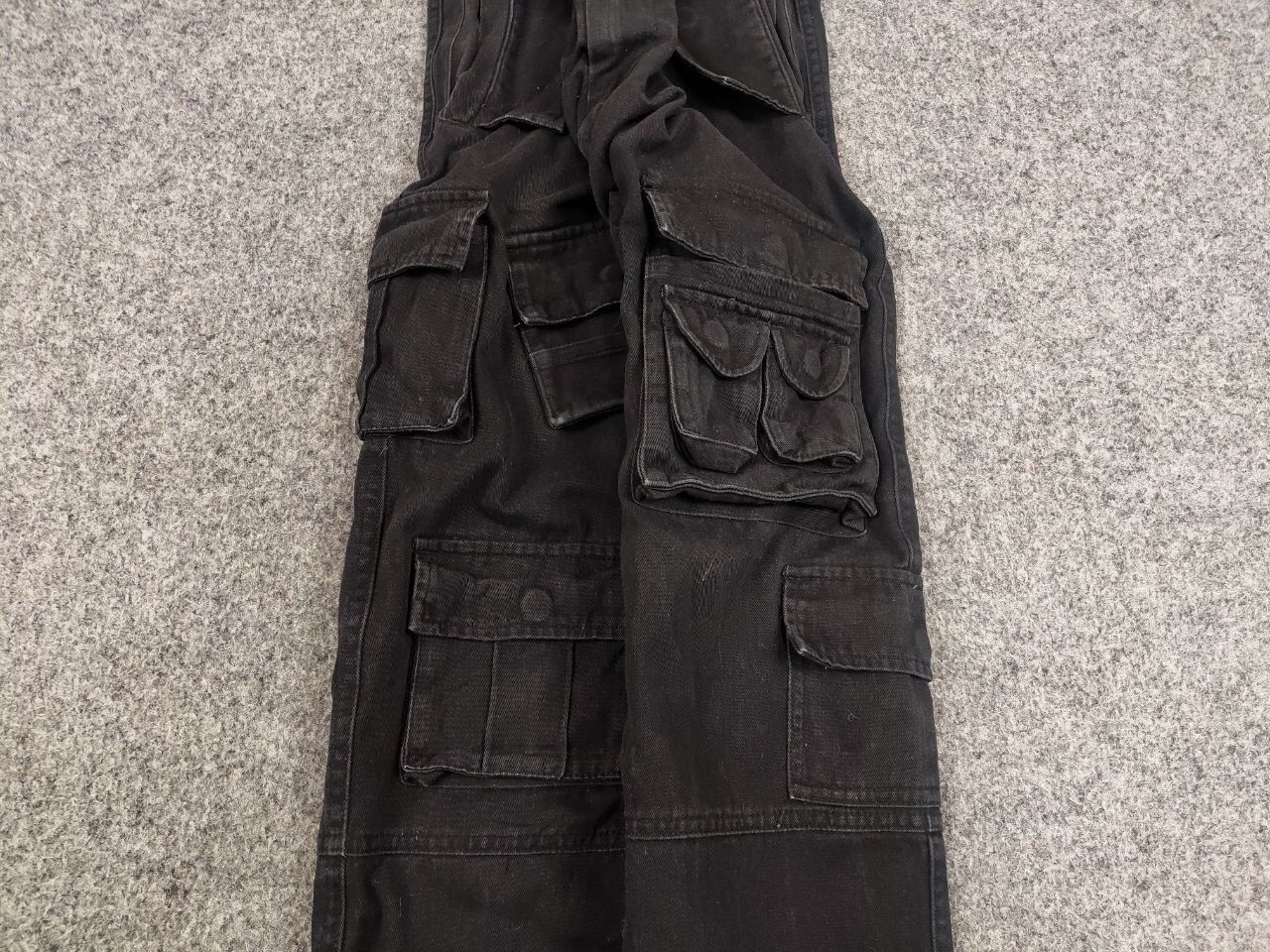 Other VTG Rick Owens Junya Watanabe Style Cargo Black Jeans Size US 34 / EU 50 - 8 Thumbnail