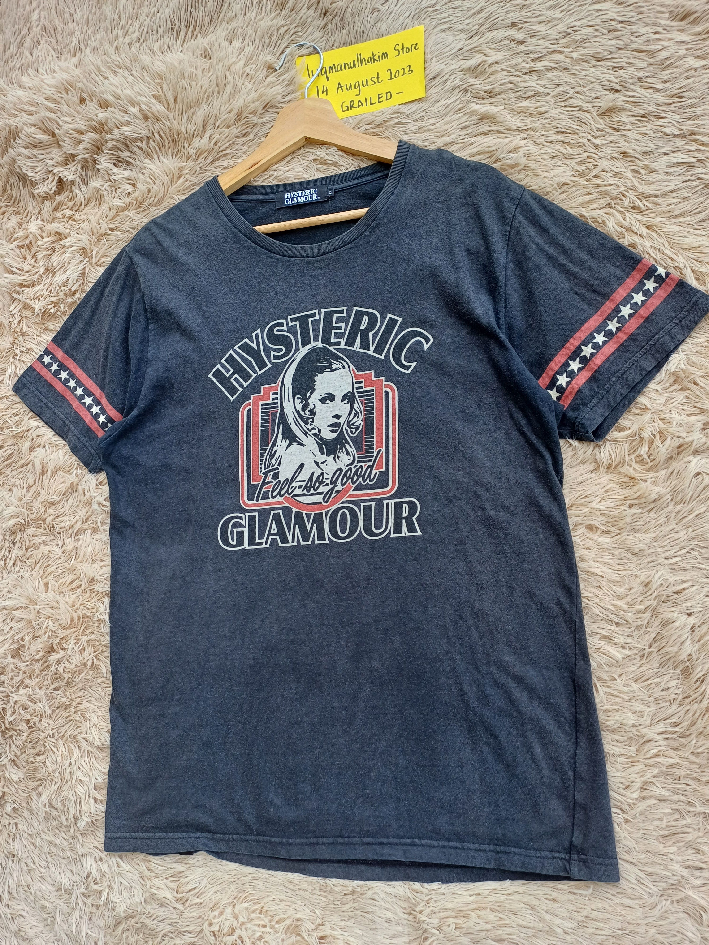Hysteric Glamour Rare Vintage Hysteric Glamour Feel So Good Tshirt Size L / US 10 / IT 46 - 3 Thumbnail