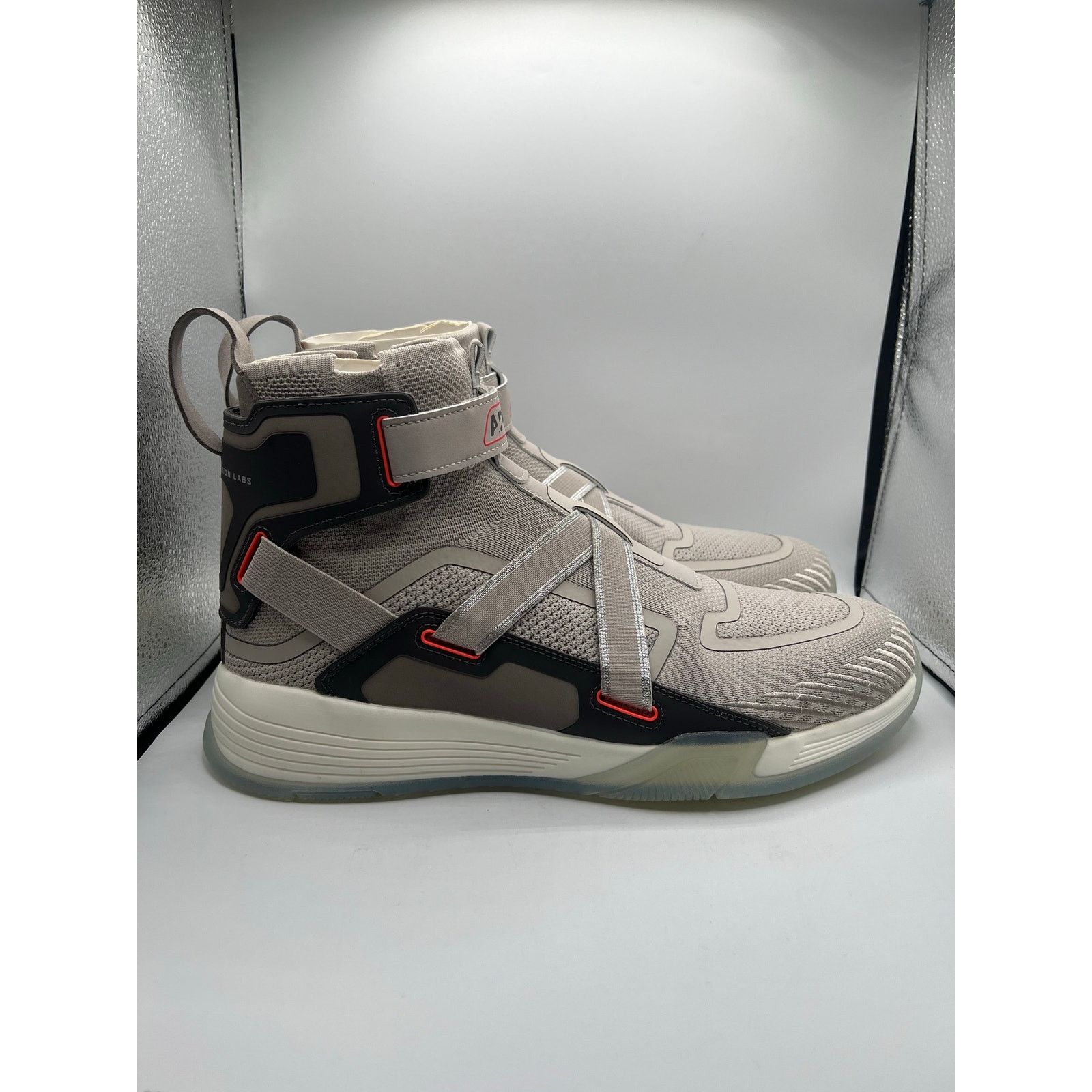 APL APL Athletic Propulsion Labs Super Future Gray High Top Size US 12 / EU 45 - 3 Thumbnail