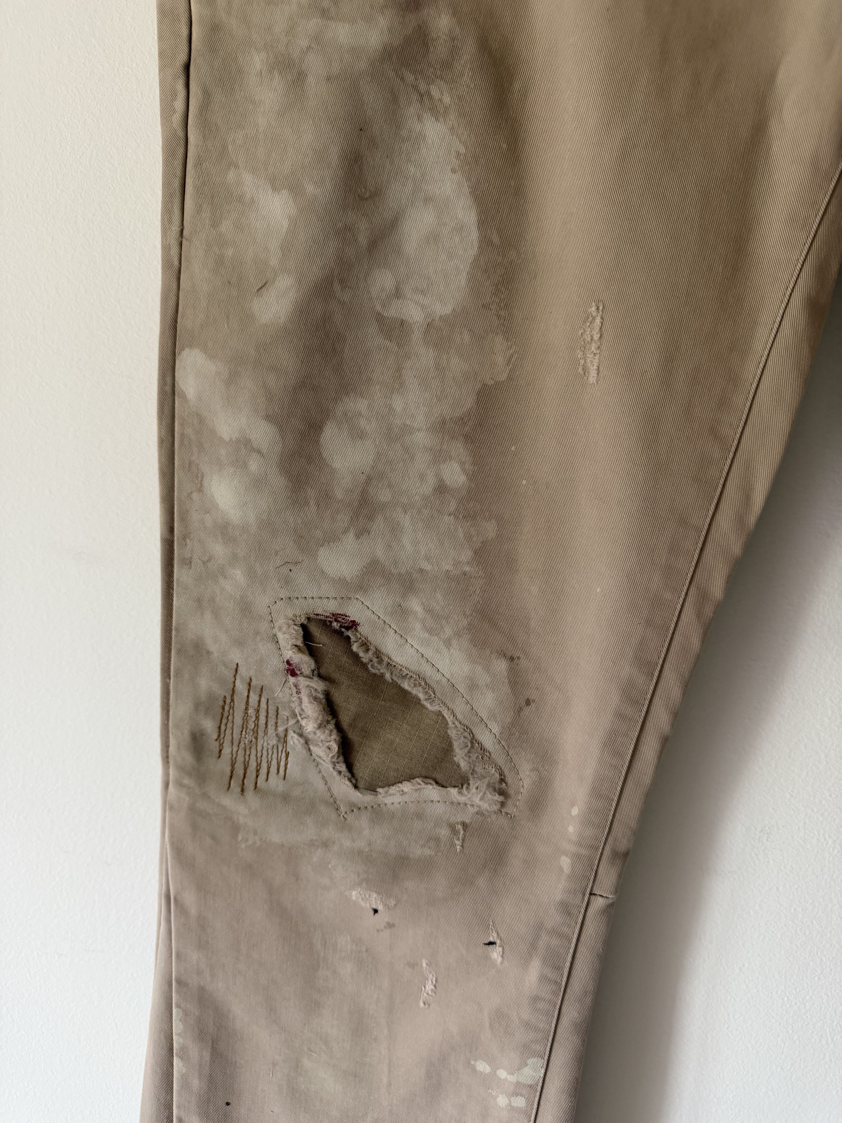 Gallery Dept. Gallery Dept Rico Chino Flare Pants in Tan Size US 33 - 4 Thumbnail