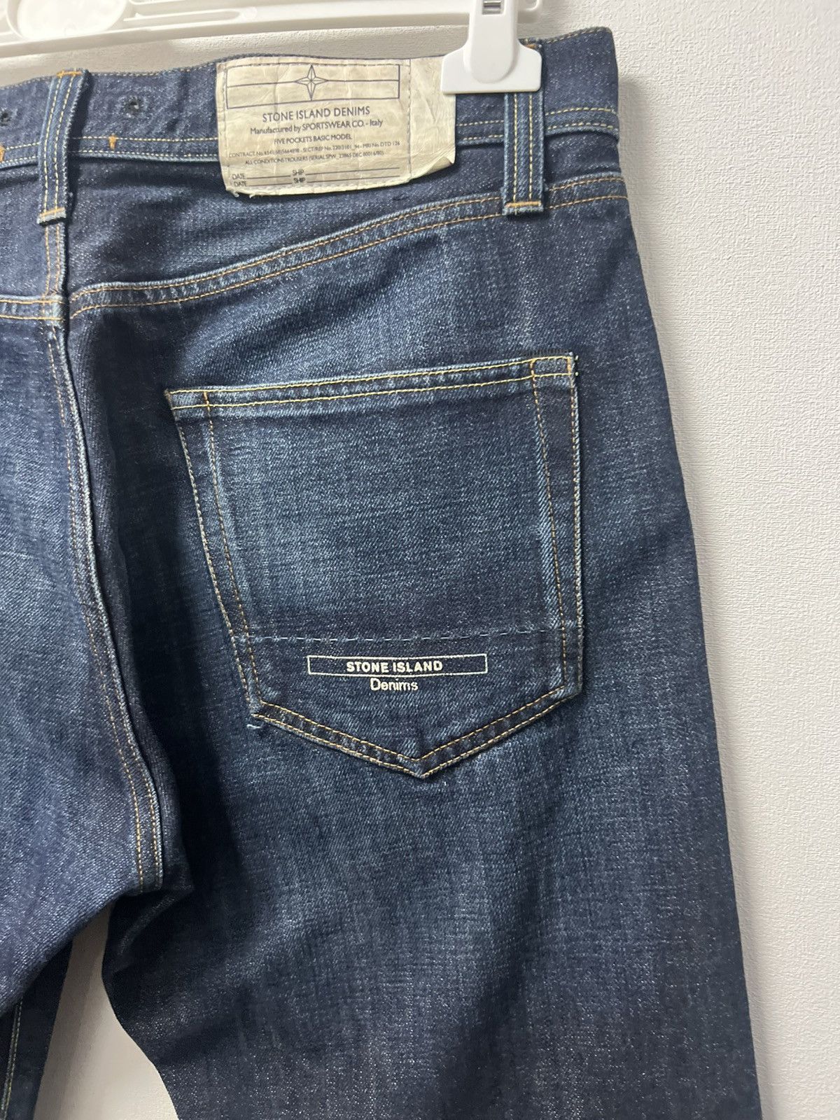 Stone Island Vintage STONE ISLAND Jeans Denim Size US 34 / EU 50 - 7 Thumbnail