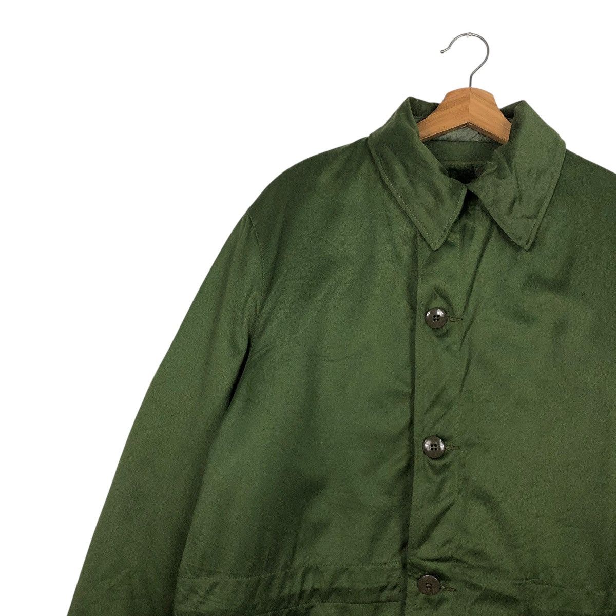 Vintage 🔥VINTAGE PARKA JACKET MILITARY BLANKET C46 WWII Size US M / EU 48-50 / 2 - 9 Thumbnail