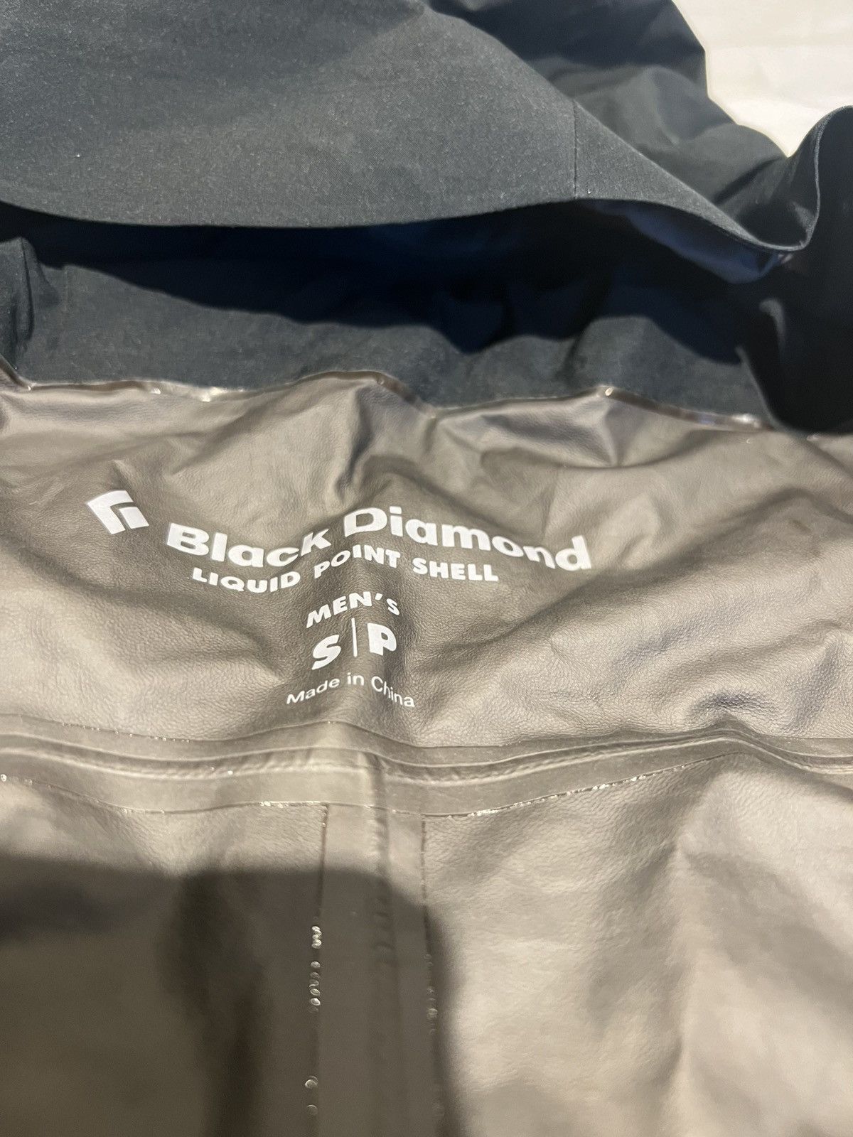 Black Diamond Women’s Black Diamond Black Rain Jacket Ski Shell Small Size S / US 4 / IT 40 - 8 Thumbnail