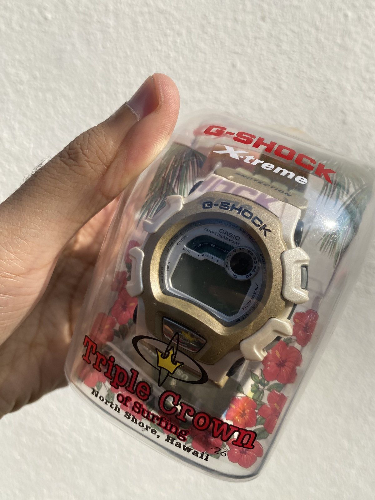G Shock Vintage NOS G-Shock X-treme Triple Crown Hawaii DW-004ASJ-9T Size ONE SIZE - 10 Thumbnail