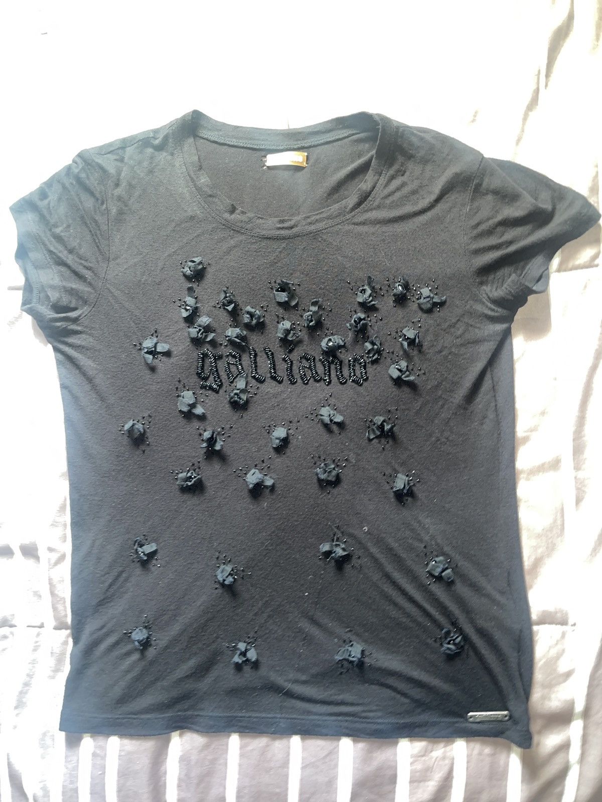 John Galliano black john galliano shirt Size US M / EU 48-50 / 2 - 1 Thumbnail