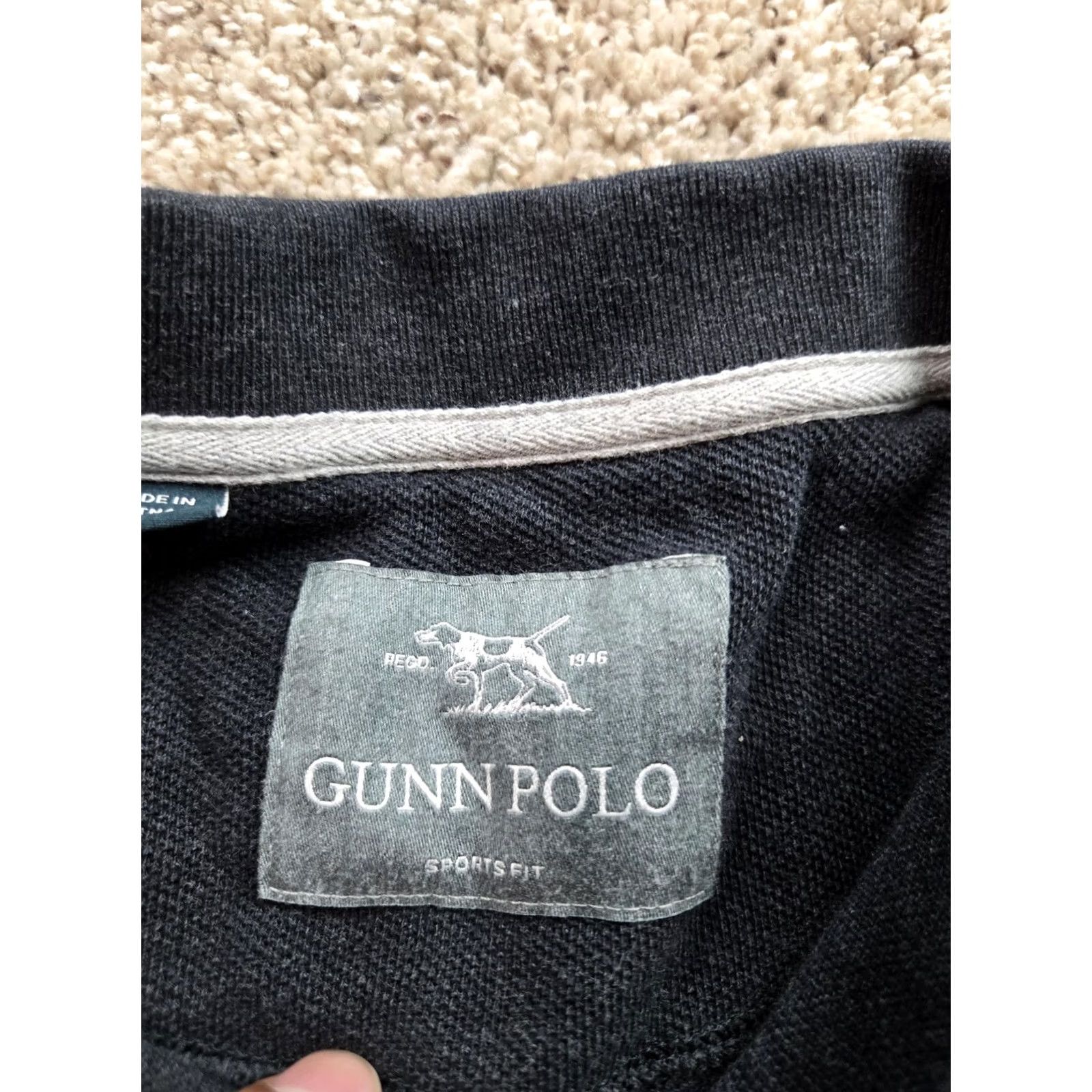Rodd & Gunn Rodd & Gunn Polo Shirt Mens XL Gray Long Sleeve Polo Athletic Fit 100% Cotton Casual shirt Size US XL / EU 56 / 4 - 5 Thumbnail
