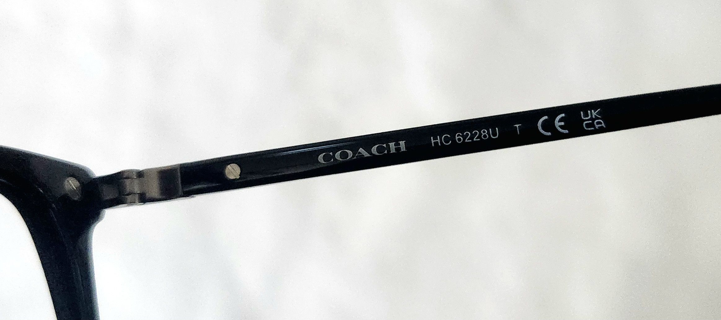 Coach Coach Eyeglasses HC 6228U 5002 eyeglasses Black Frame only Size ONE SIZE - 10 Thumbnail