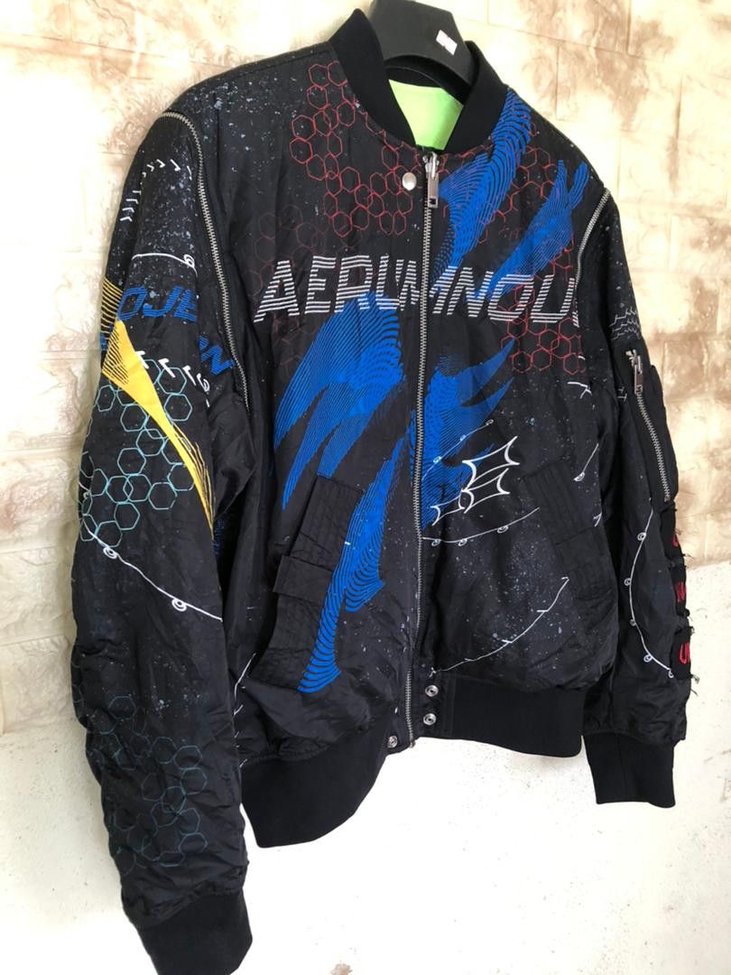 Diesel Diesel Aerumnous Introjection Bomber Jacket Size US L / EU 52-54 / 3 - 5 Thumbnail