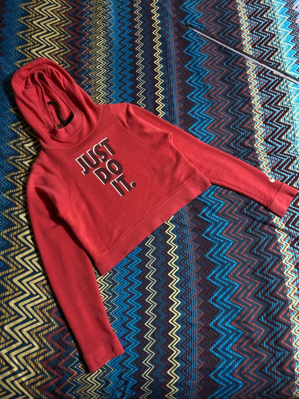 Nike × Vintage Vintage 2000s Nike fleece hoodie Size US S / EU 44-46 / 1 - 21 Thumbnail