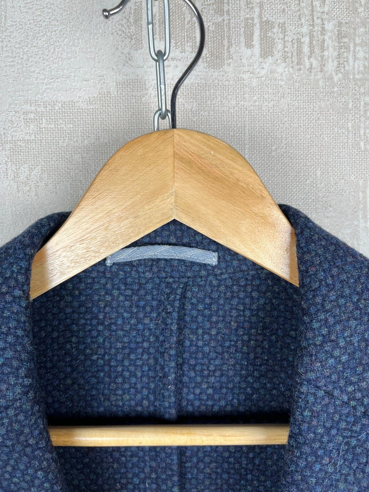 Designer SCALPERS Wool Blazer Jacket Size EUR 46 Navy Blue Size US S / EU 44-46 / 1 - 7 Thumbnail
