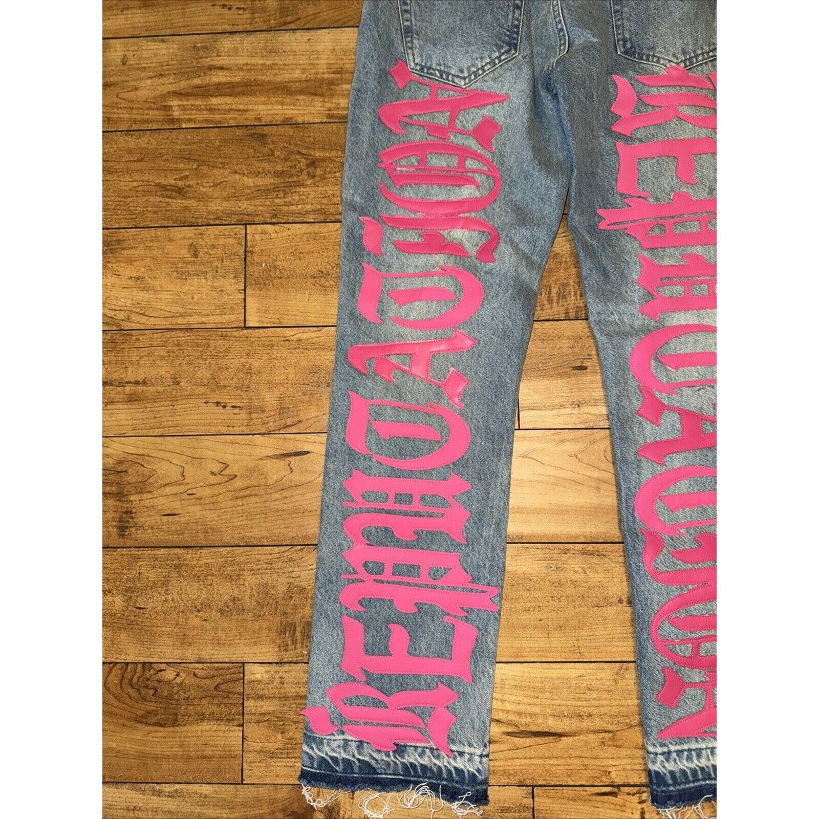 Japanese Brand × Reputation Studios Reputation Studios Blue Denim Jeans Medium 32x33 Size US 32 / EU 48 - 2 Thumbnail