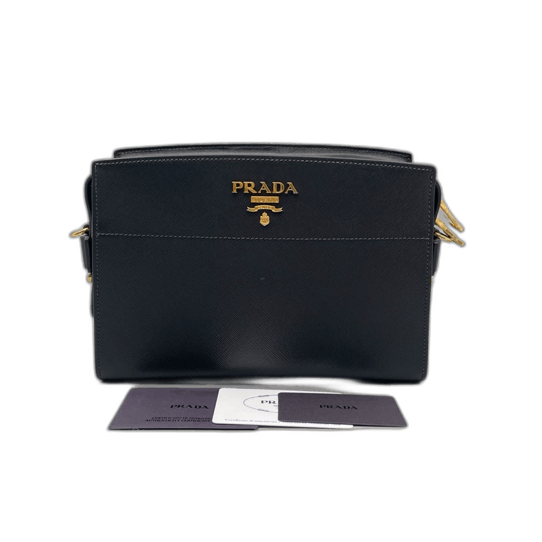 Prada Prada Saffiano Leather Camera Crossbody Bag Size ONE SIZE - 1 Thumbnail