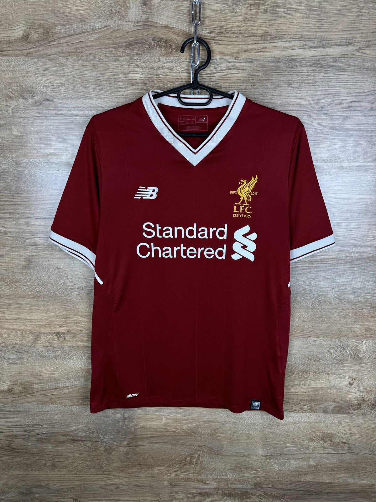 New Balance Mens Vintage New Balance Liverpool FC T-shirt soccer jersey Size US S / EU 44-46 / 1 - 1 Thumbnail