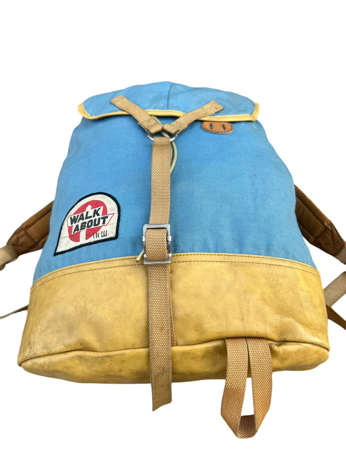 Vintage Vintage 80s WALK ABOUT Faded Stains Muddy Backpack Size ONE SIZE - 8 Thumbnail