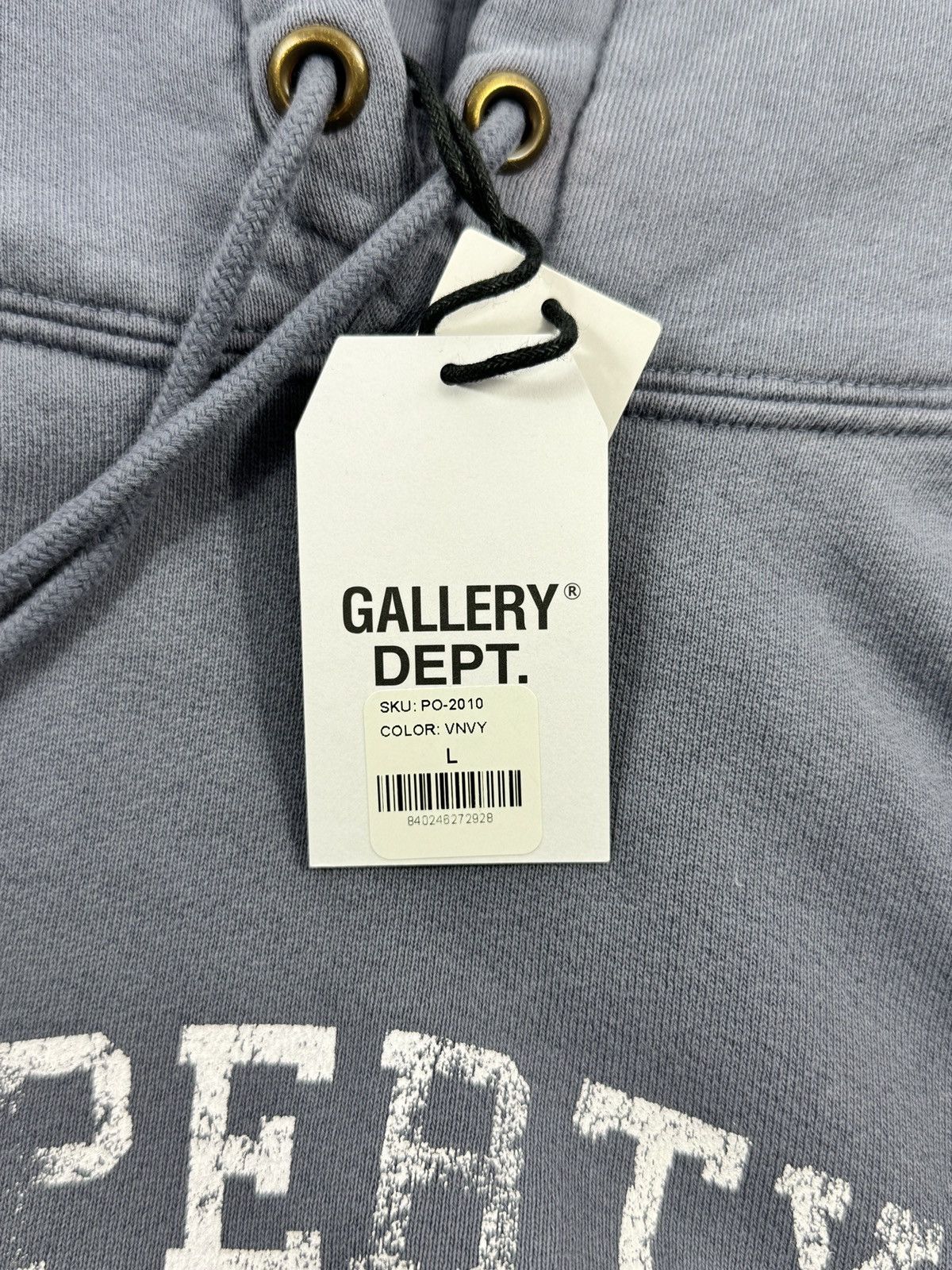 Gallery Dept. PROPERTY LOGO PRINT HOODIE Size US L / EU 52-54 / 3 - 5 Thumbnail