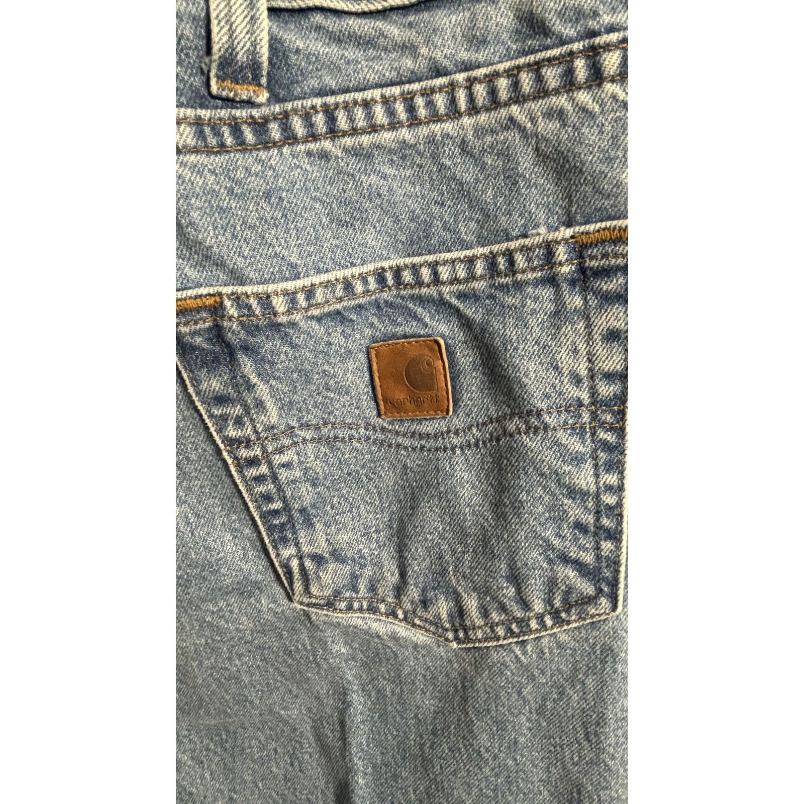 Carhartt Carhartt Blue jeans size 38x32 Size US 38 / EU 54 - 6 Thumbnail