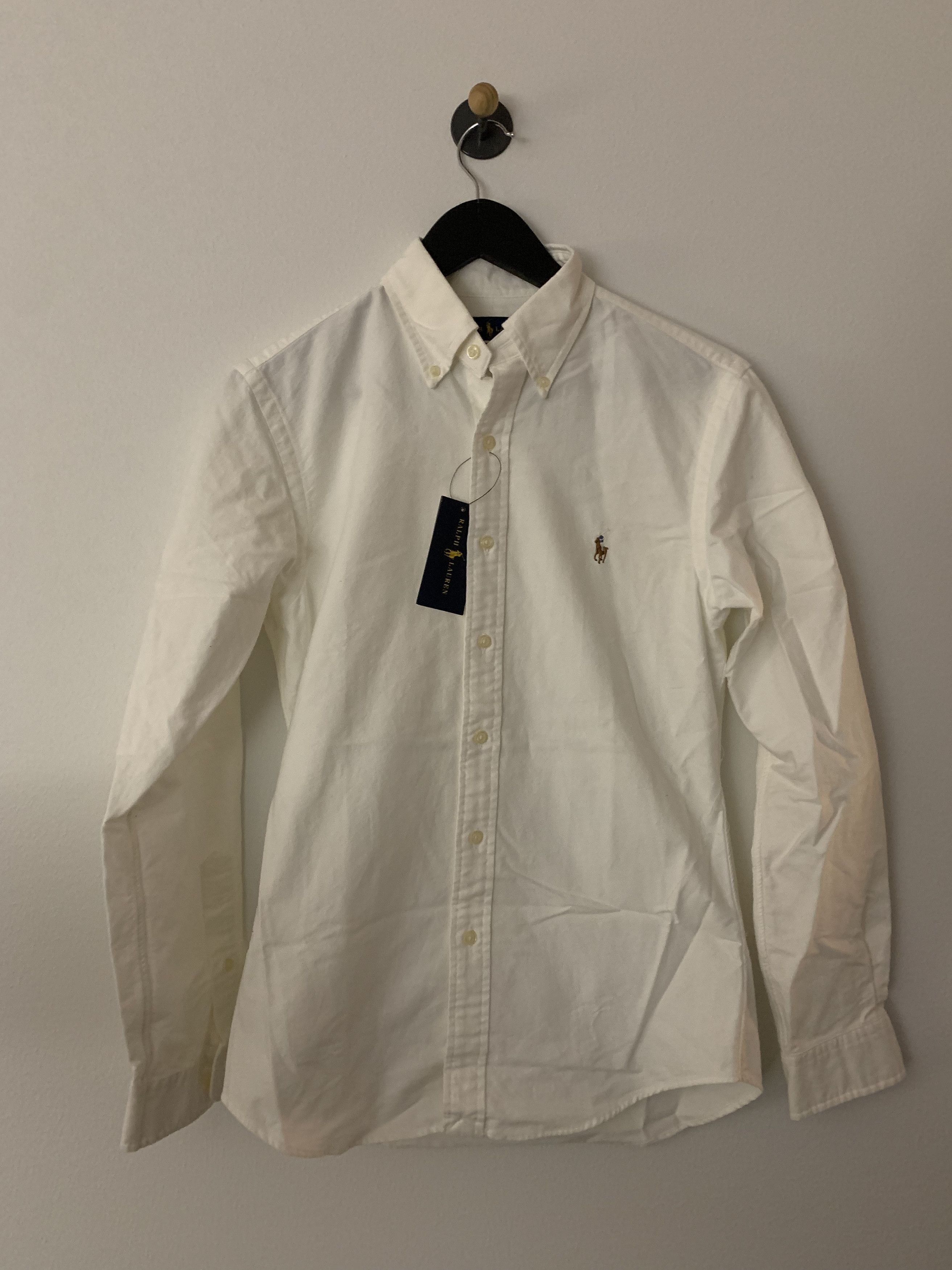 Polo Ralph Lauren Polo Ralph Lauren Slim Fit Button Down Oxford Shirt Size US S / EU 44-46 / 1 - 1 Thumbnail