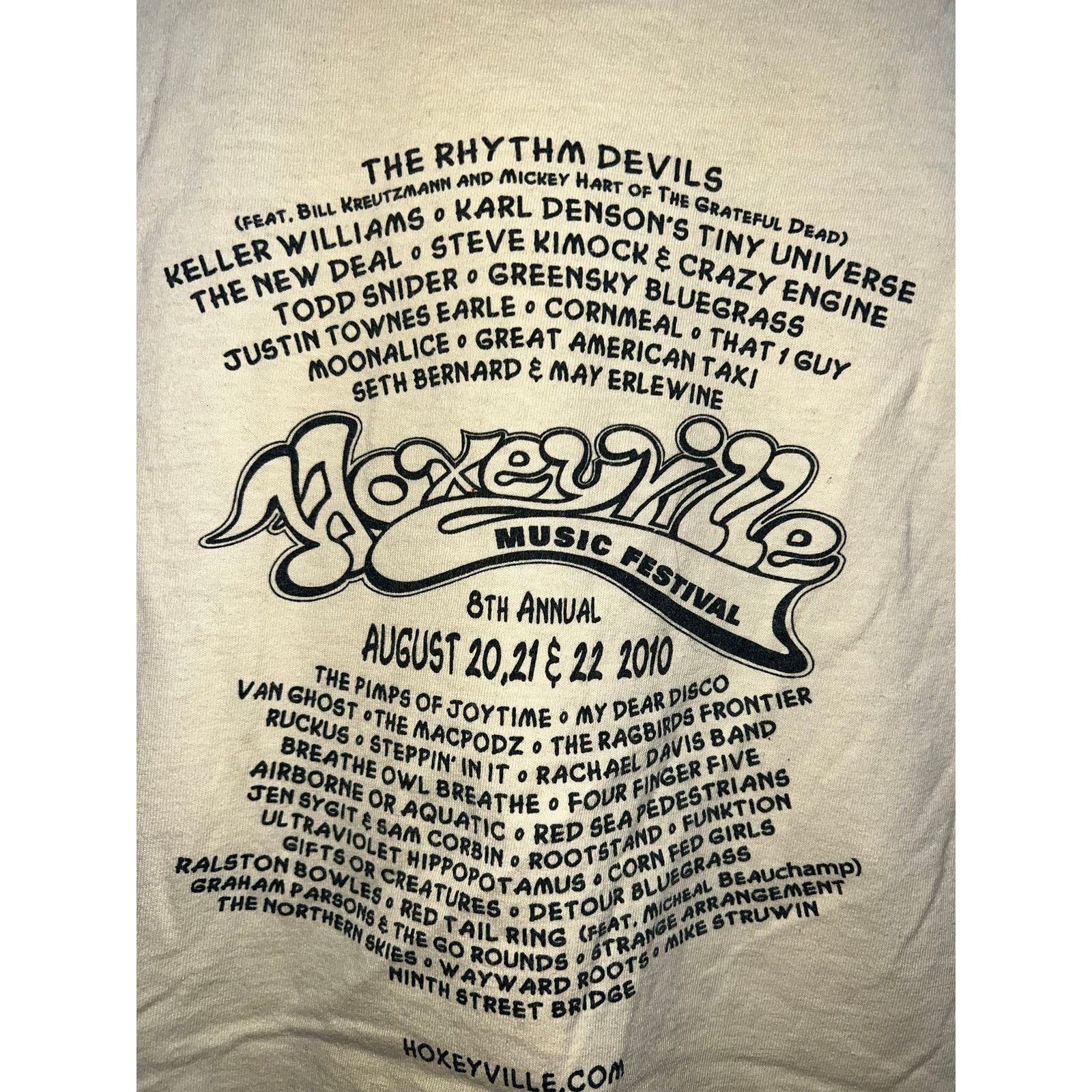 Anvil Honeyville Music Festival Shirt Volunteer Yellow Tour Tee XL Size US XL / EU 56 / 4 - 7 Thumbnail